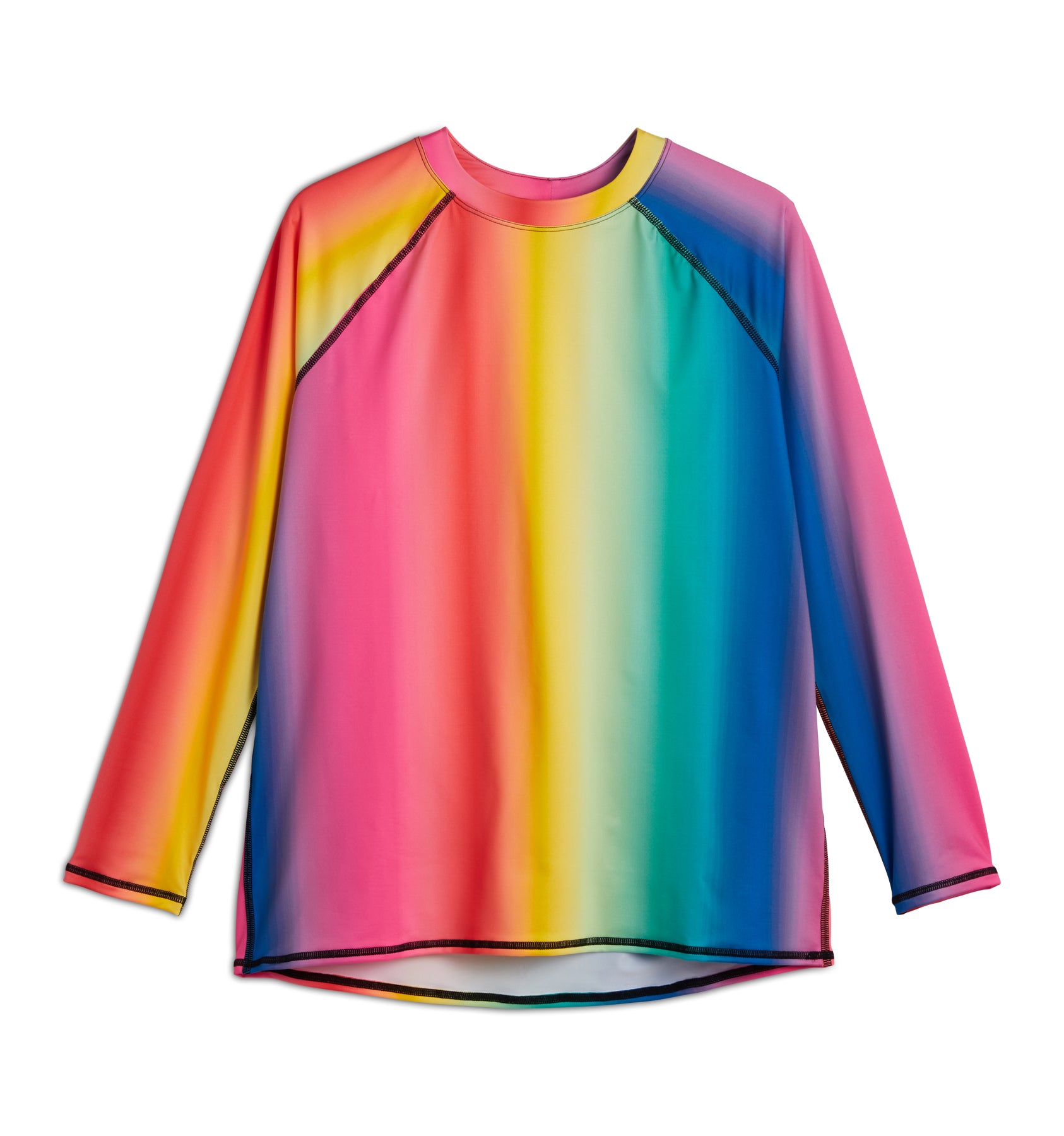 Swim Long Sleeve Sun Guard - Melting Rainbow