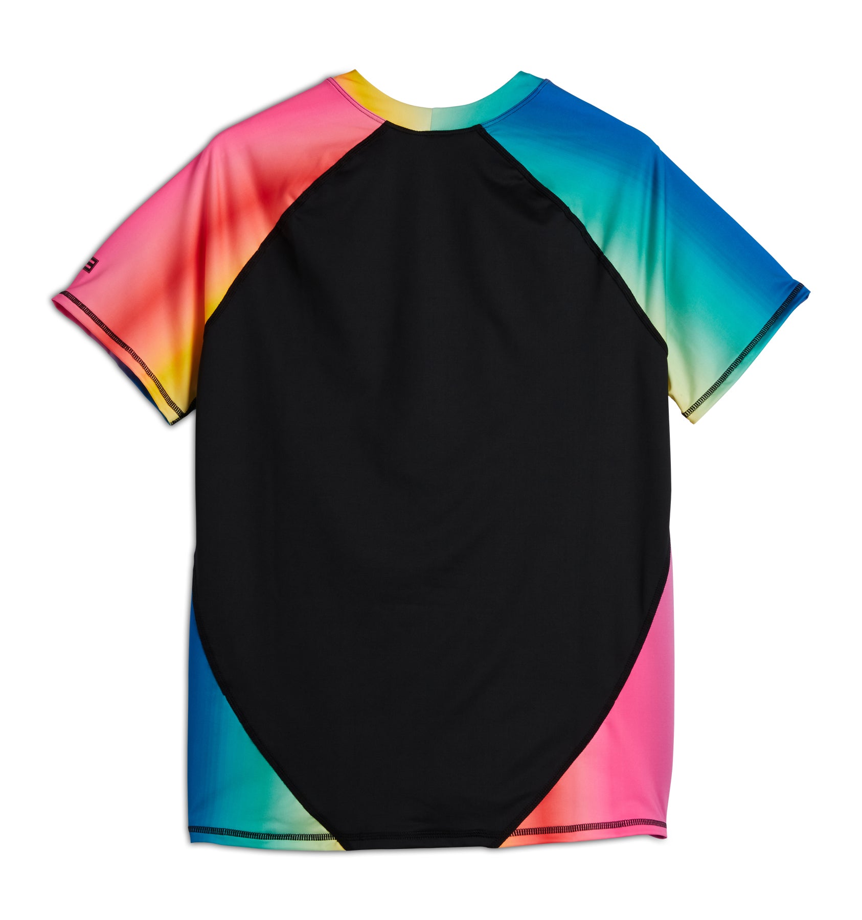 Swim Rashguard Tee - Melting Rainbow