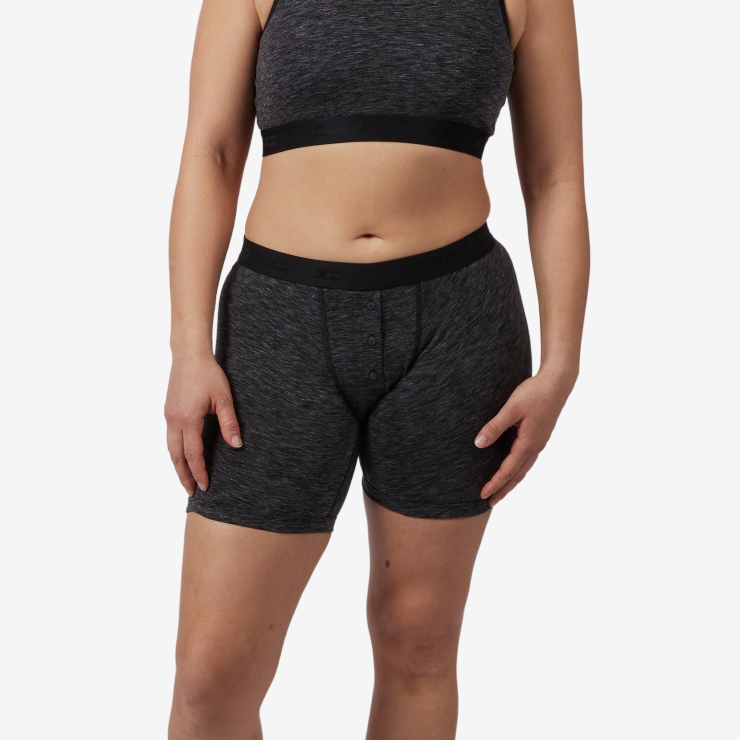 6" Fly Boxer Briefs - Meteor Gray Heather