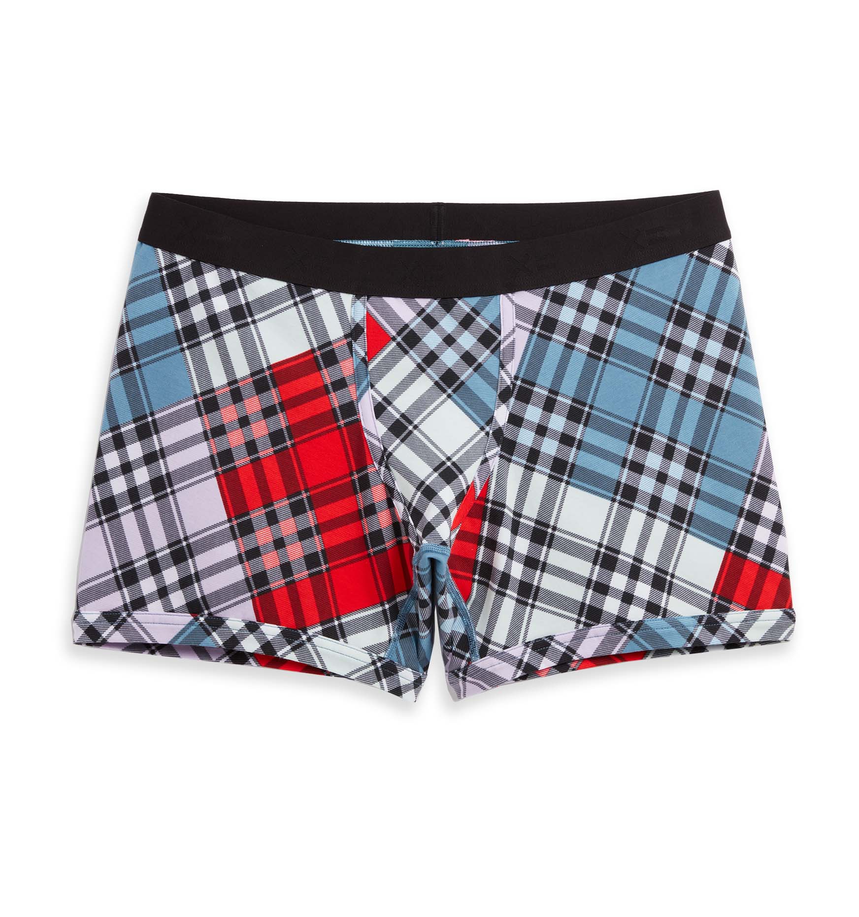 4.5" Trunks LC - Mixed Plaid
