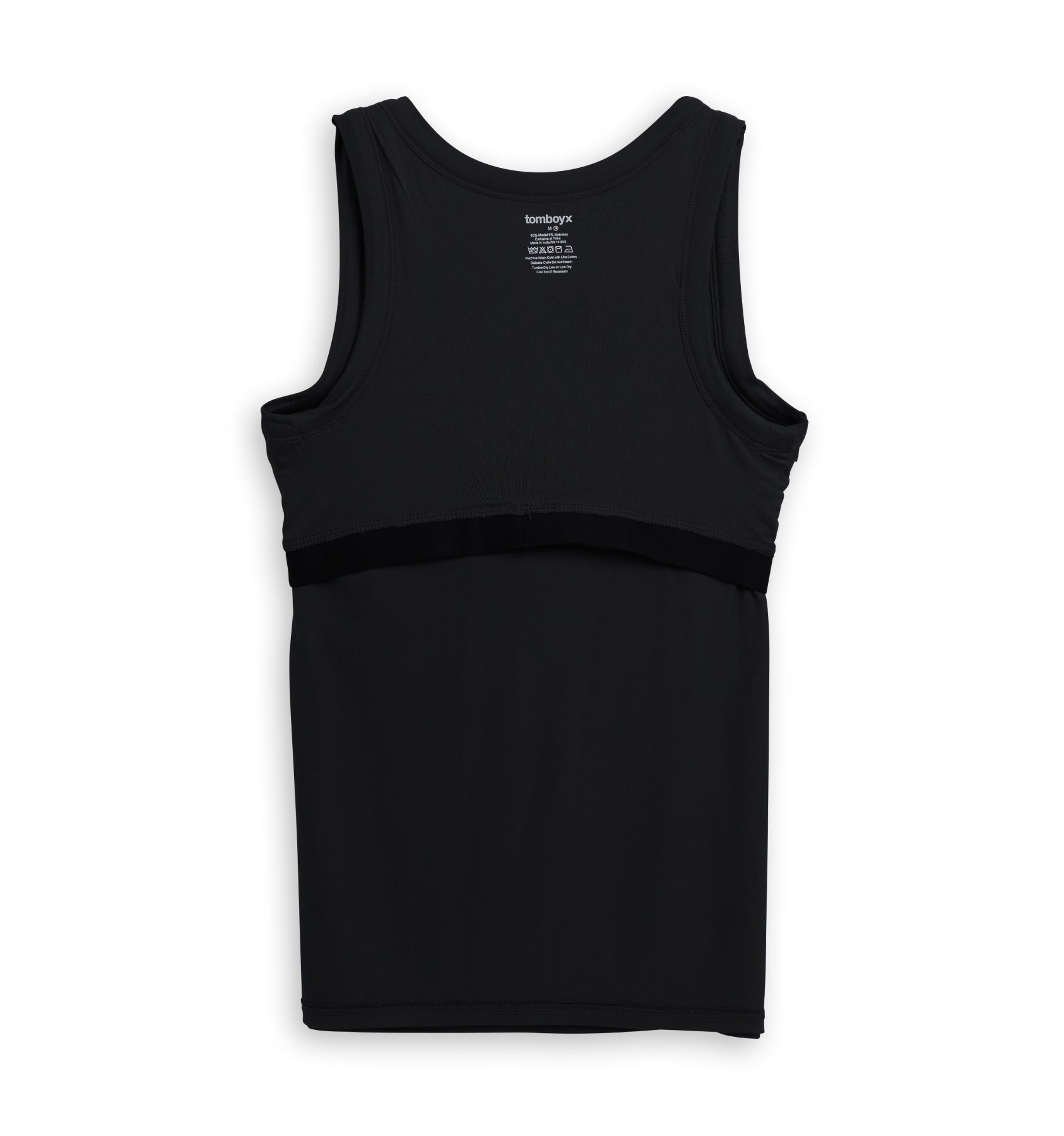 Tank Bra Top - TENCEL™ Modal Black