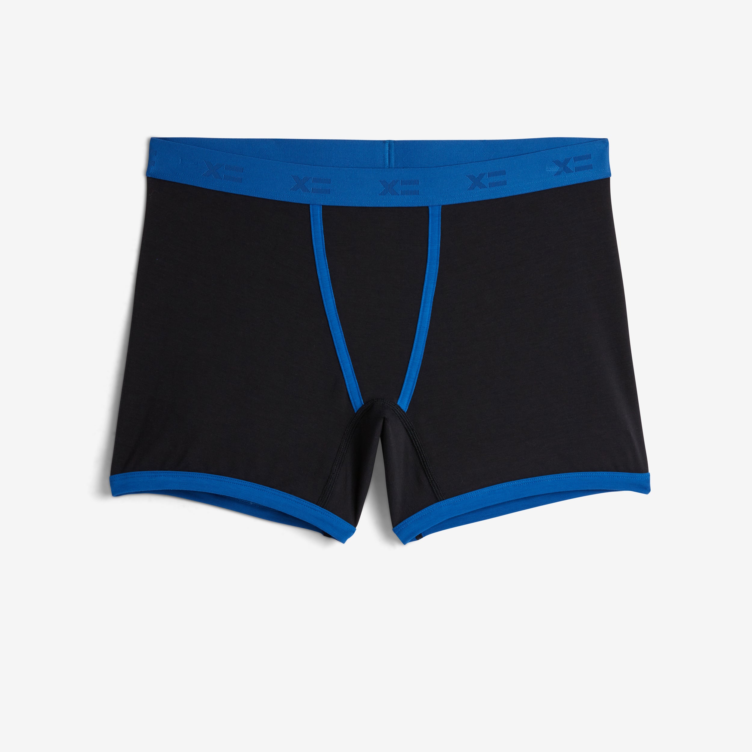 4.5" Trunks - TENCEL Modal Ink Blue Edge