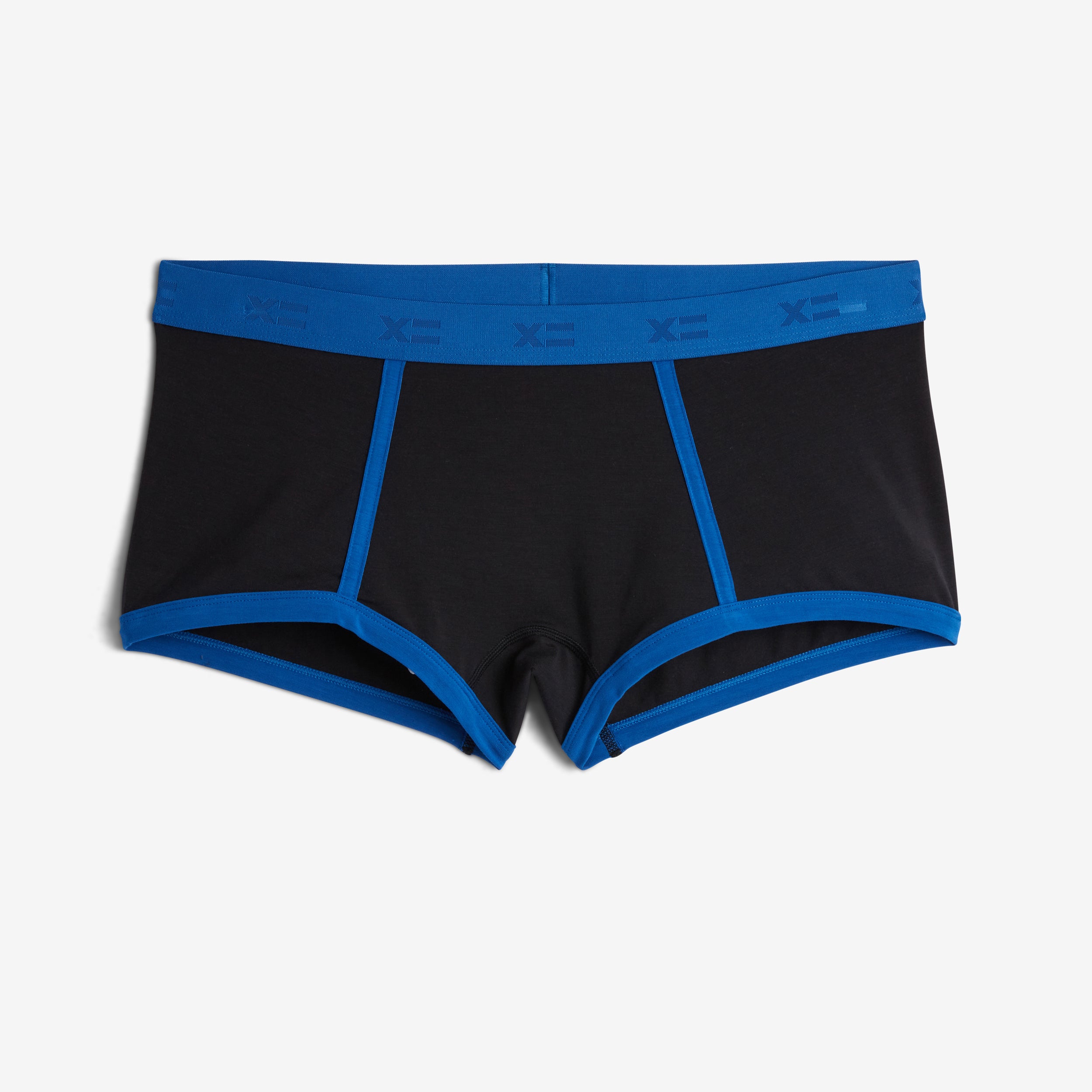 Boy Shorts - TENCEL Modal Ink Blue Edge