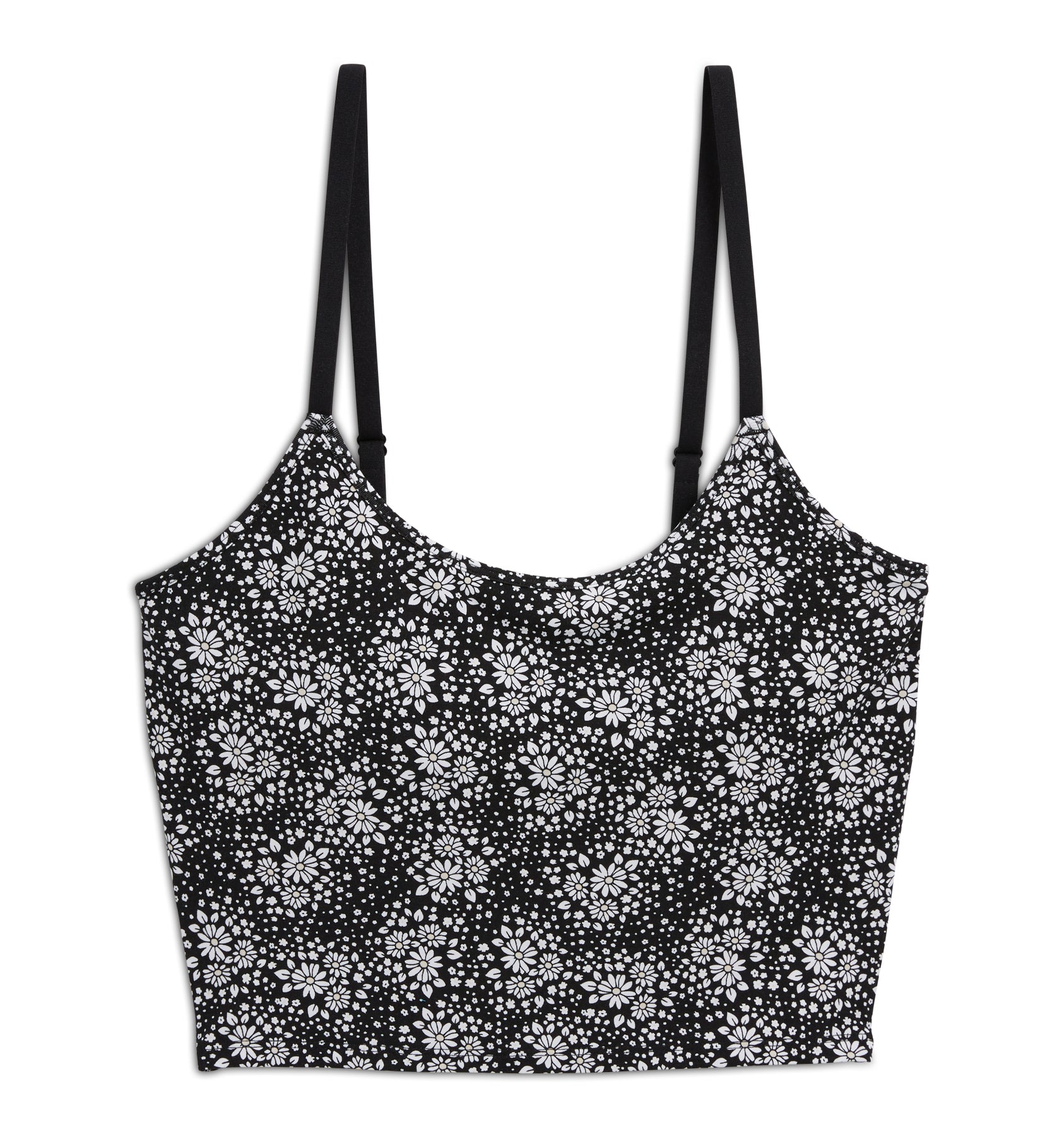 Longline Bra Top - TENCEL™  Modal Petal Pizzazz