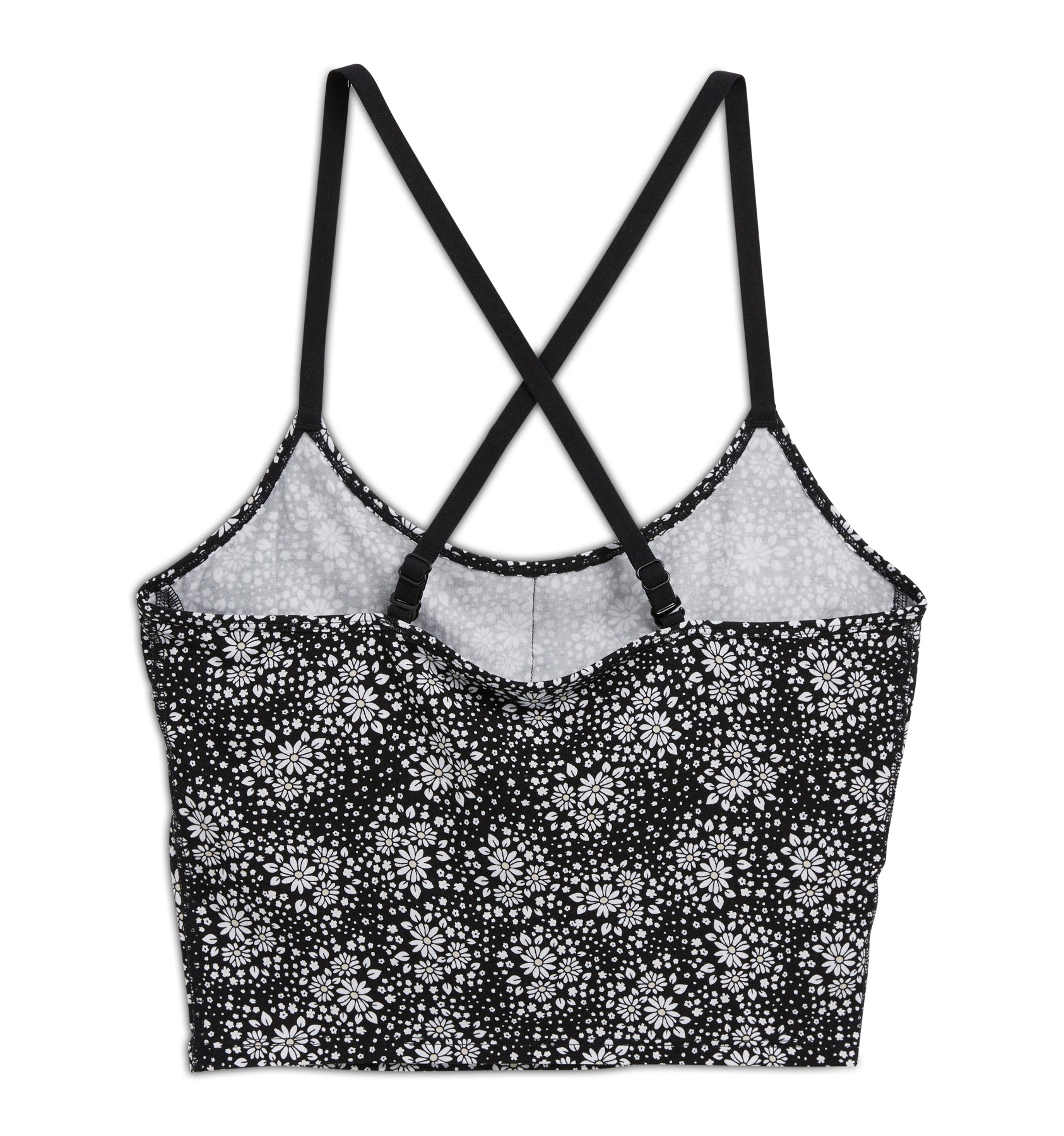 Longline Bra Top - TENCEL™  Modal Petal Pizzazz