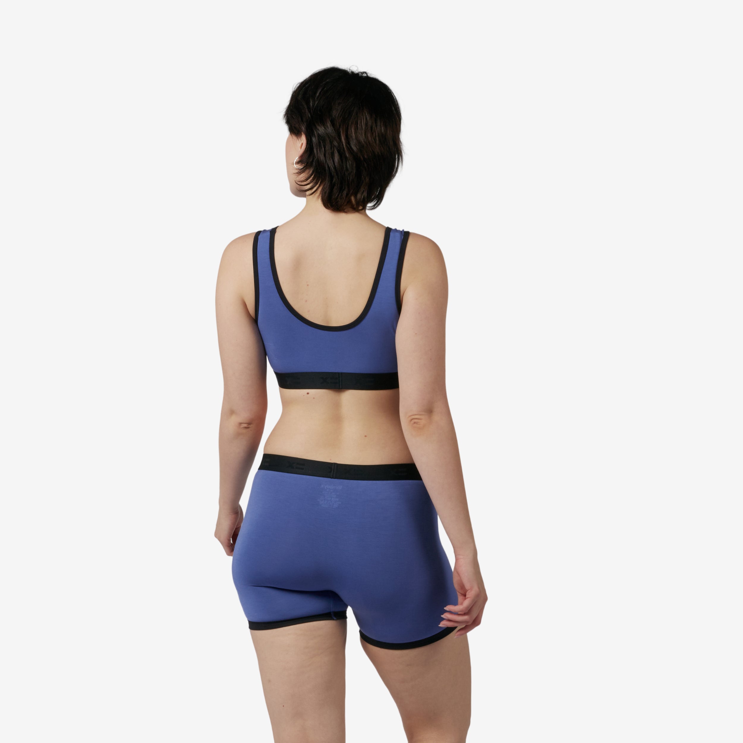 4.5" Trunks - TENCEL™ Modal Purple Storm