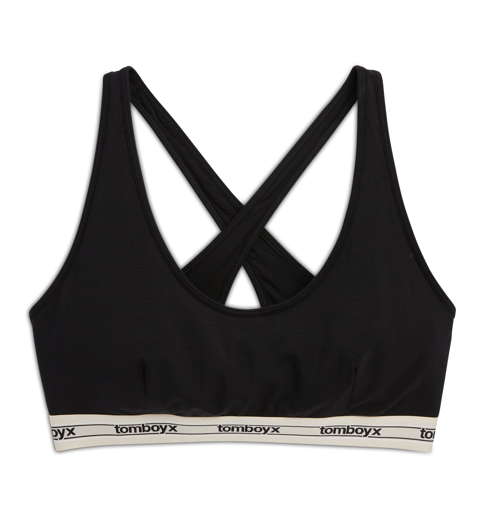 All Day Bralette - TENCEL™  Modal Retro Black