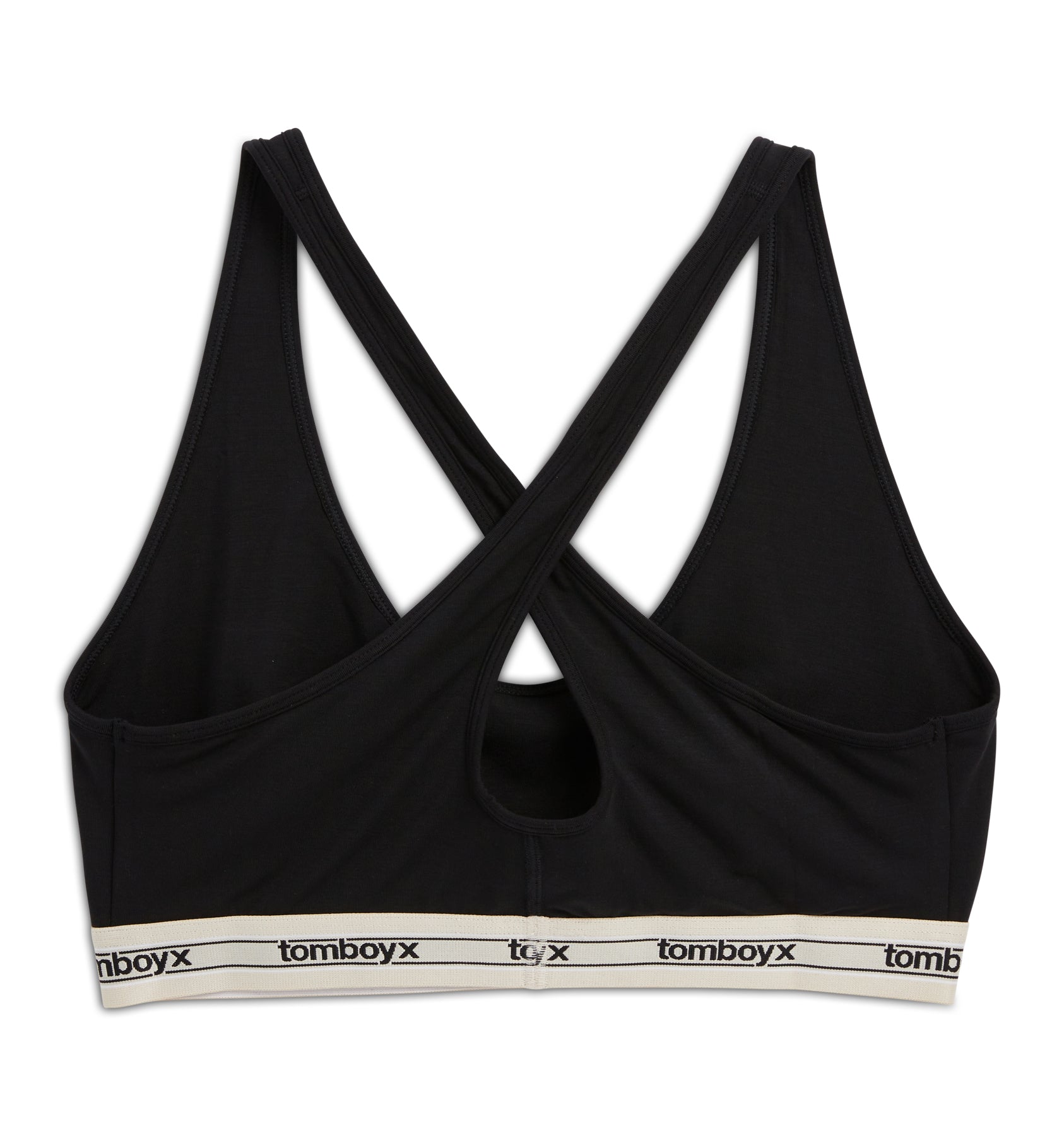 All Day Bralette - TENCEL™  Modal Retro Black