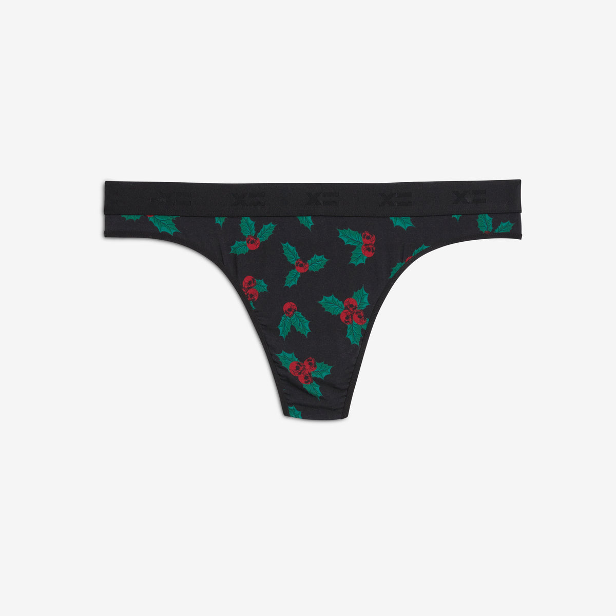 Thong - TENCEL Modal Skull Mistletoe