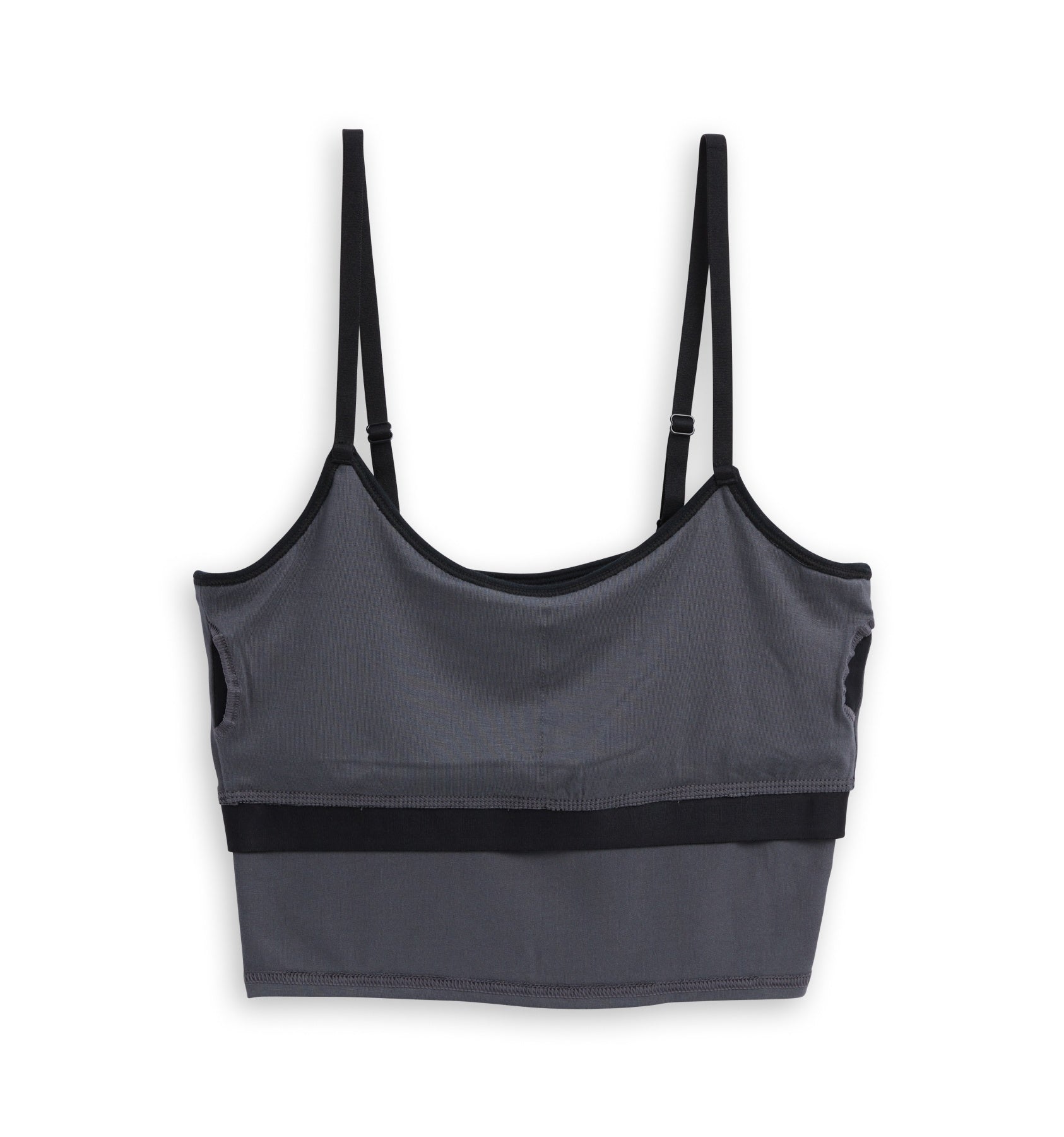 Longline Bra Top - TENCEL™ Modal Slate