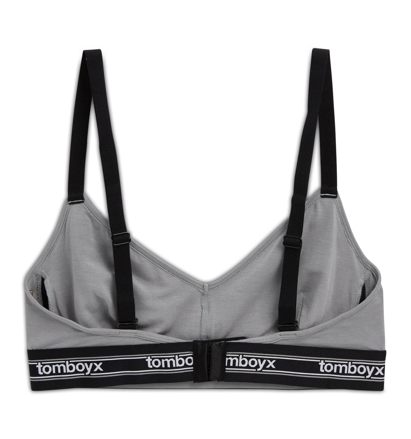 Adjustable Triangle Bralette - TENCEL™  Modal Ultimate Gray