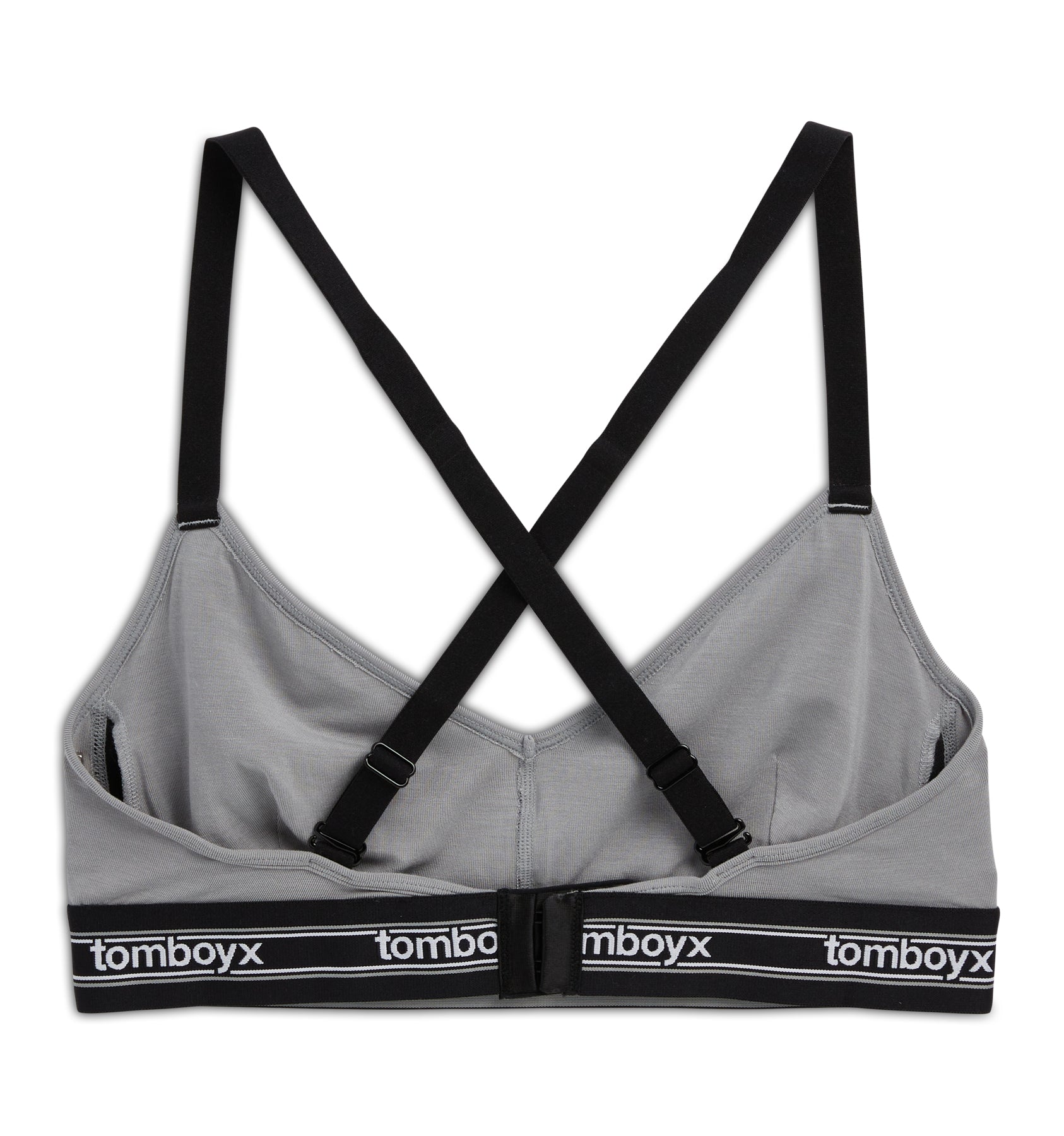 Adjustable Triangle Bralette - TENCEL™  Modal Ultimate Gray