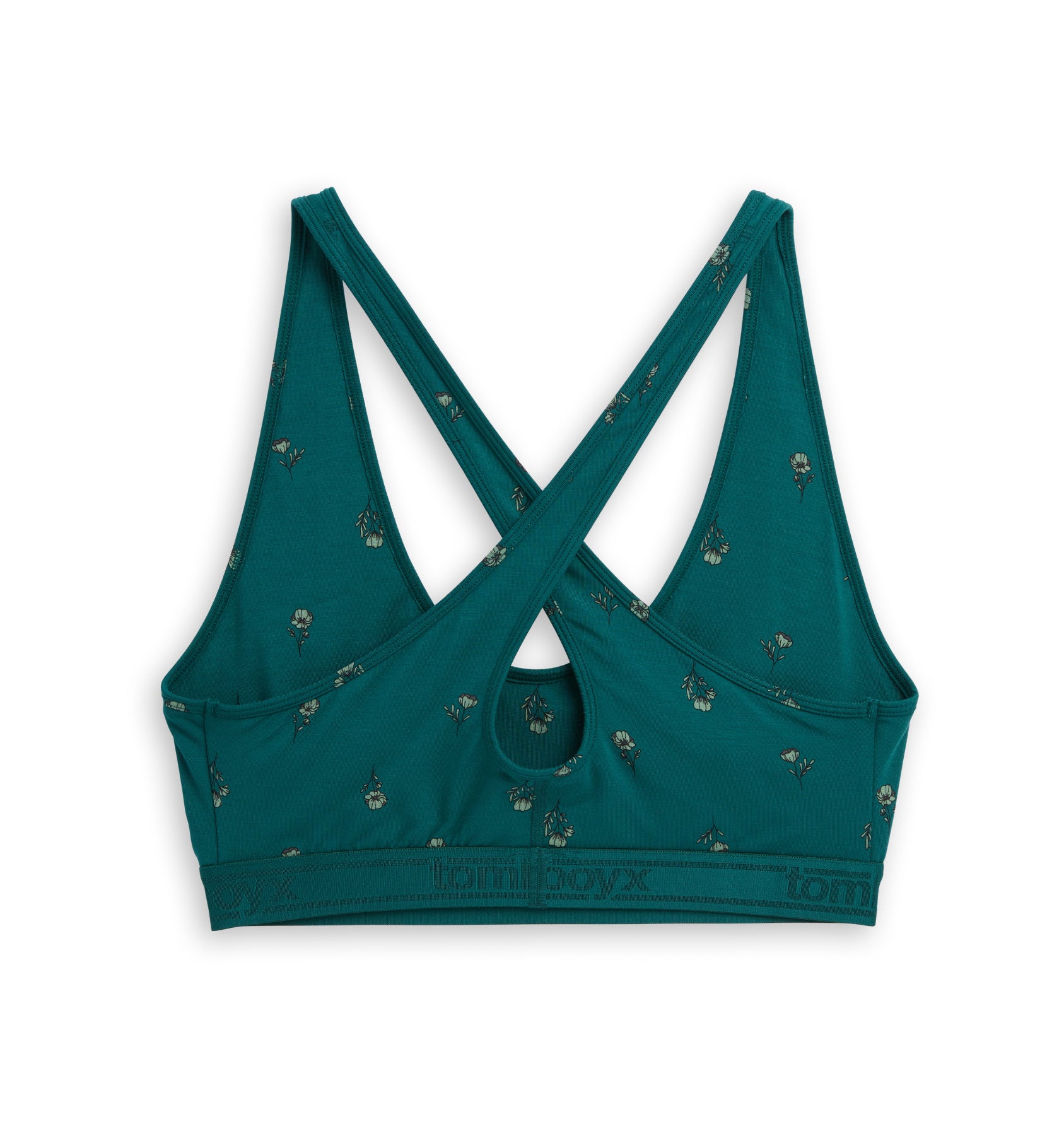 All Day Bralette - TENCEL™ Modal Winter Poppies