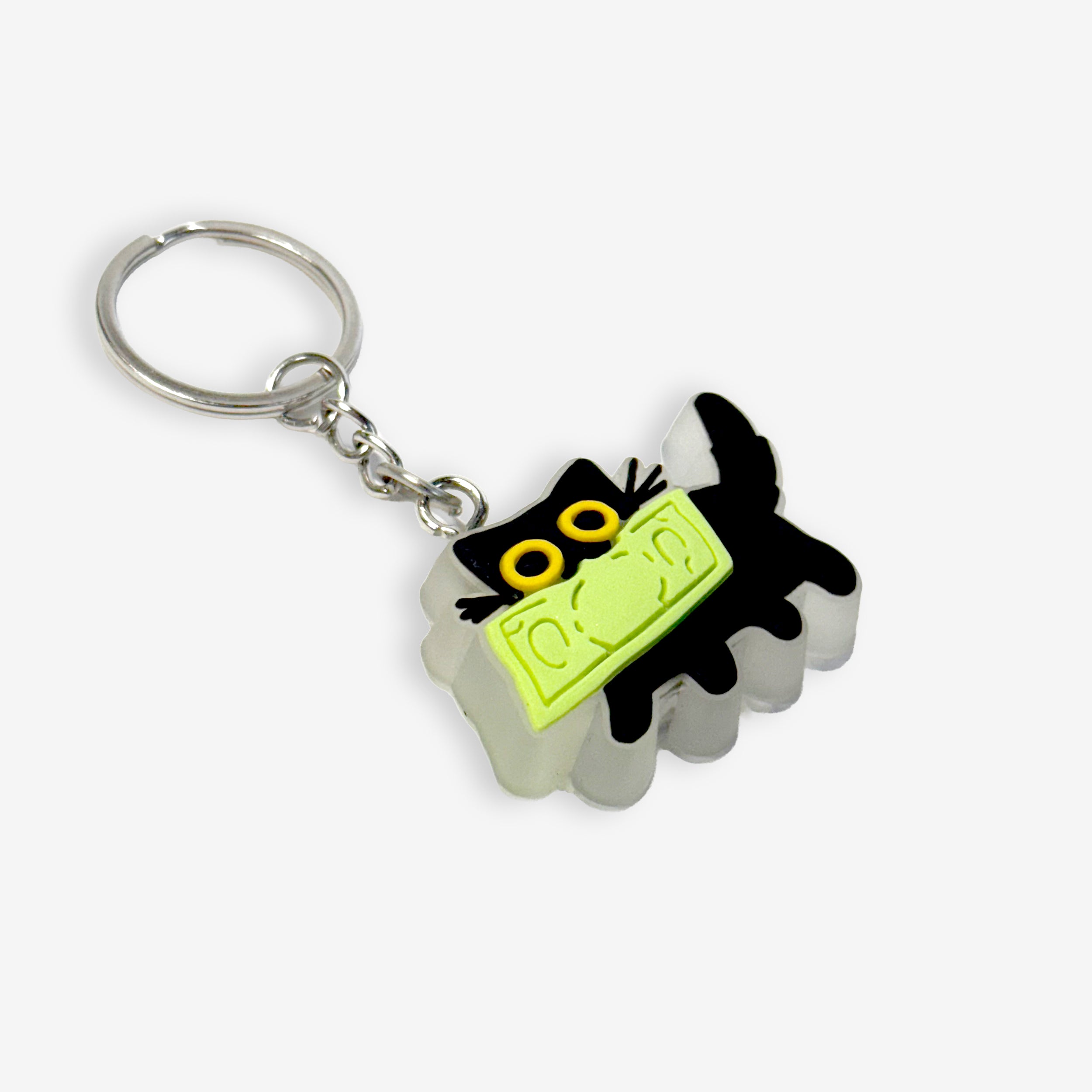 Money Cat Keychain
