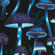 Moonlit Mushrooms