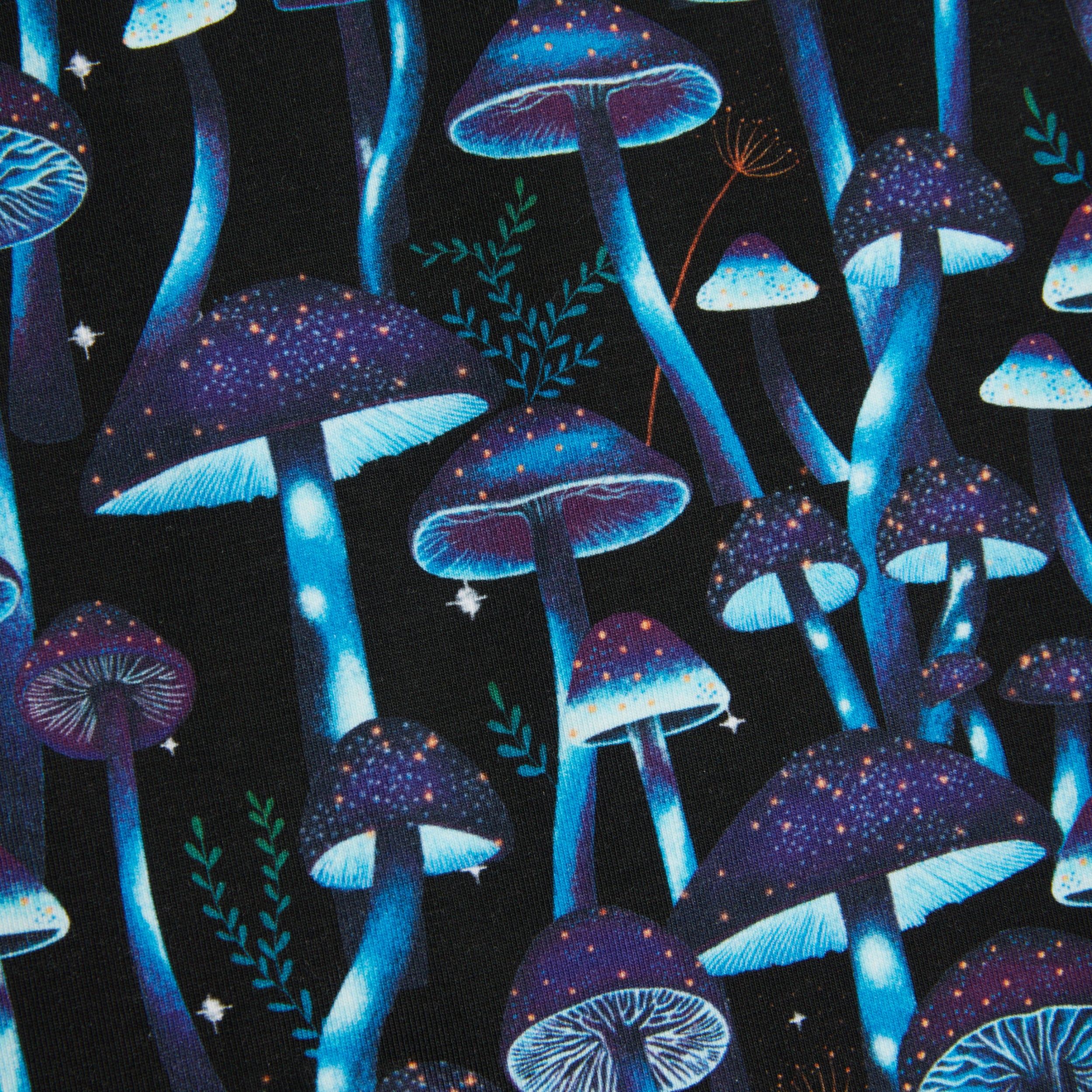 9" Boxer Briefs - Moonlit Mushrooms