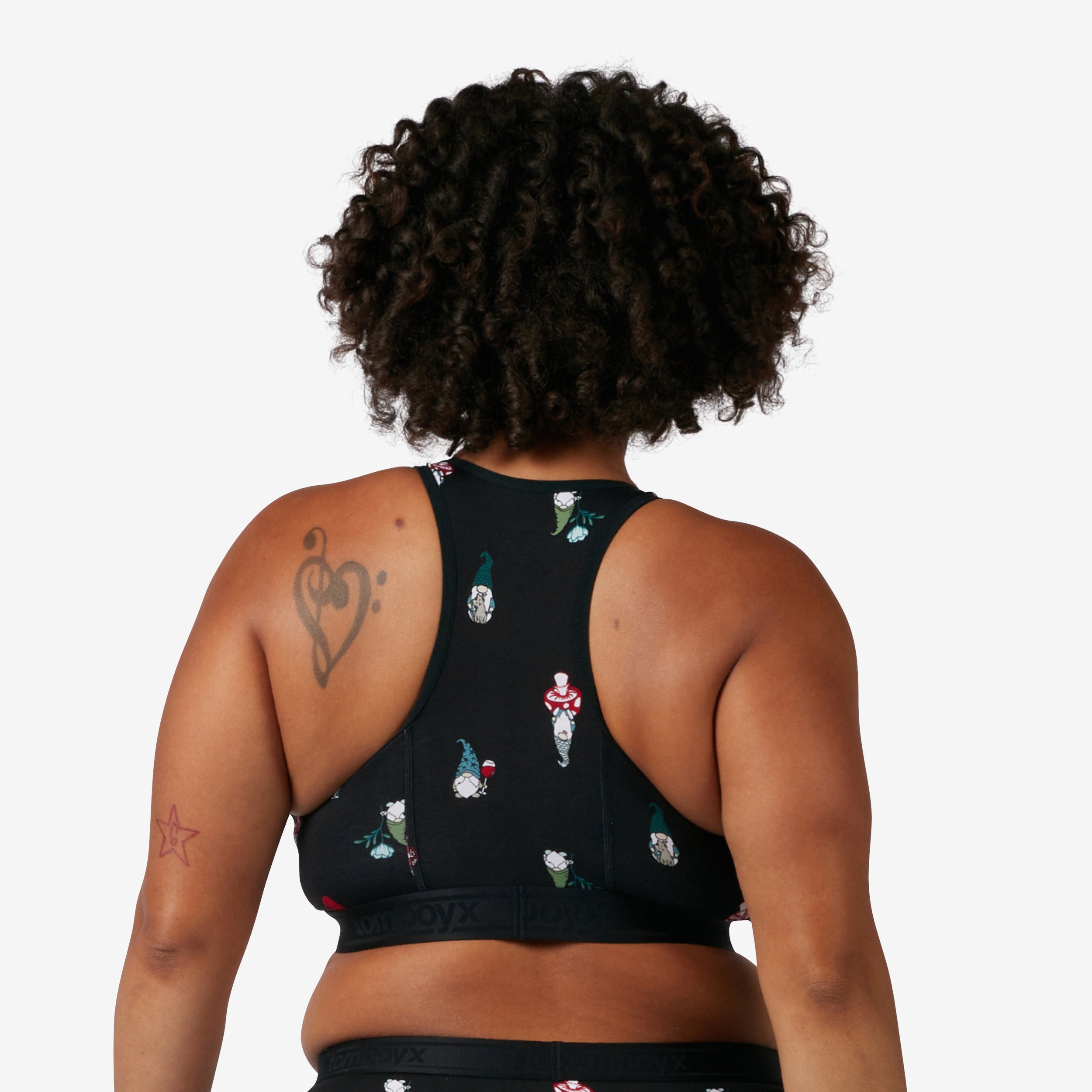 Racerback Soft Bra - My Gnomies