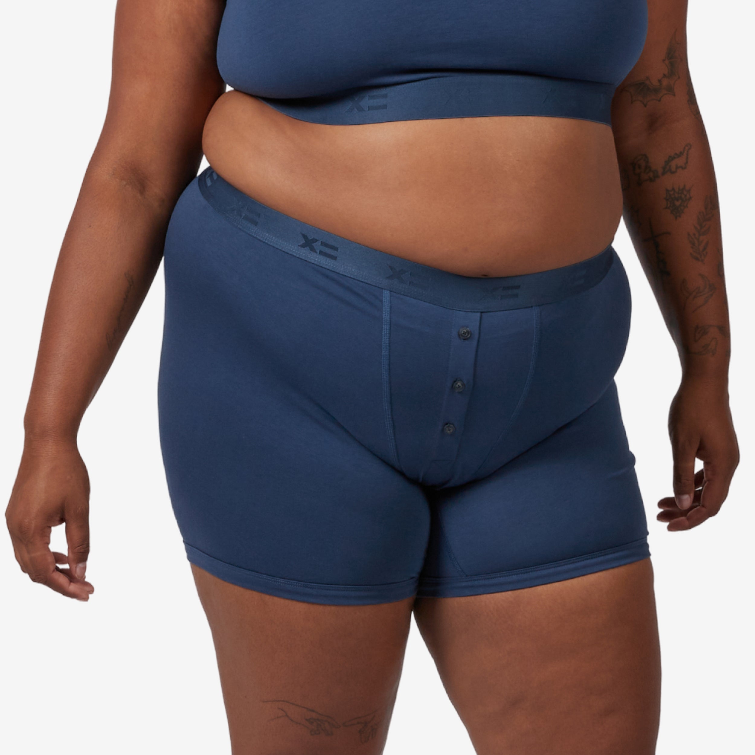 6" Fly Boxer Briefs - Nightfall Navy