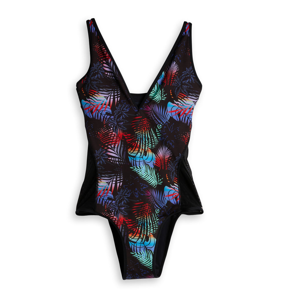 Swim Tucking One Piece Palm Dreams