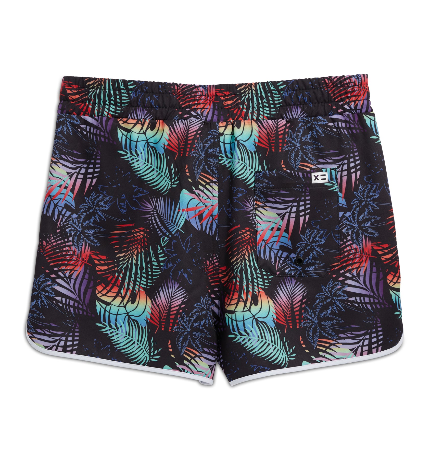 Swim 2.5" High Waisted Board Shortie - Palm Dreams