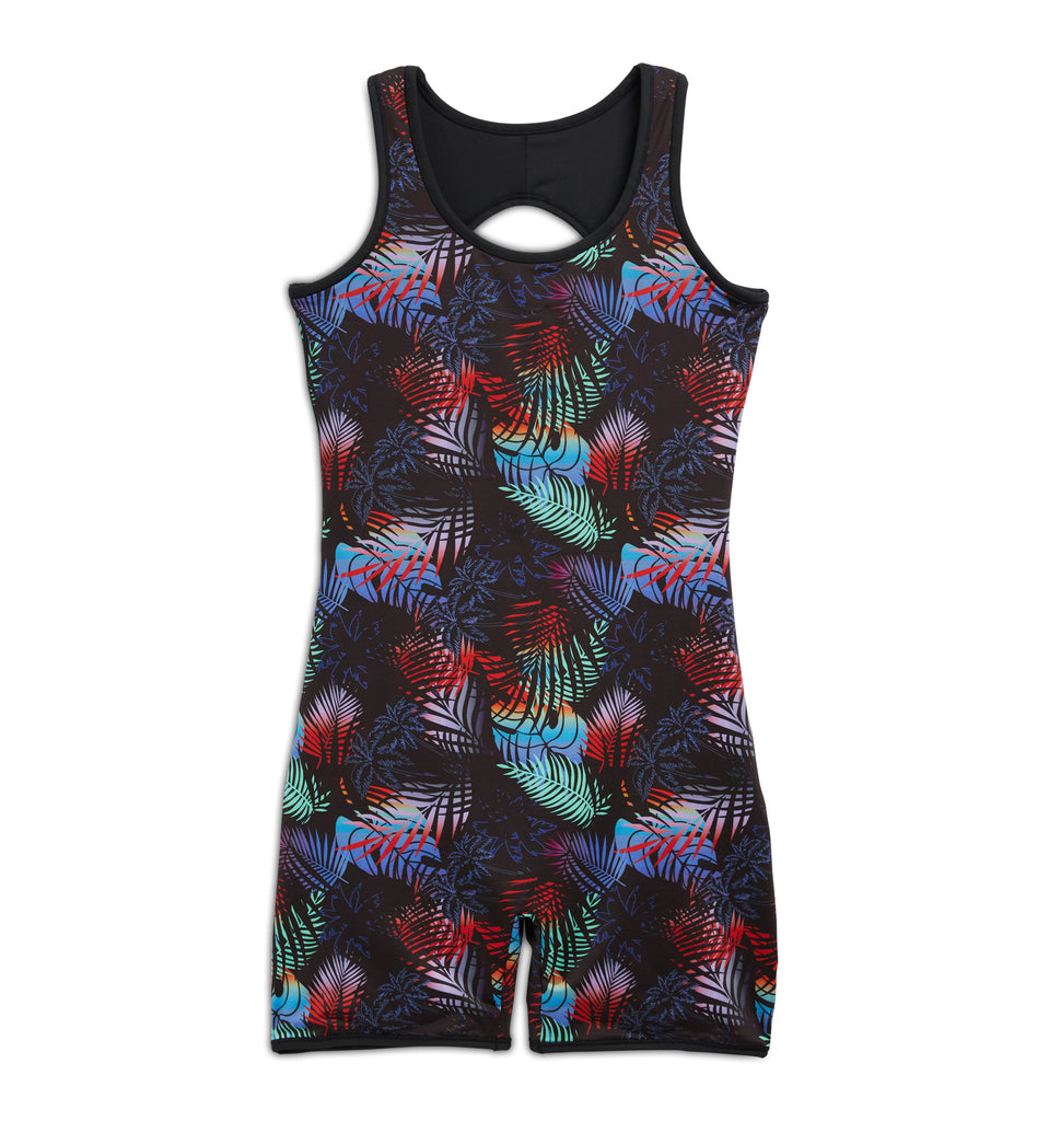 Swim 6" Reversible Sleeveless Unisuit Palm Dreams