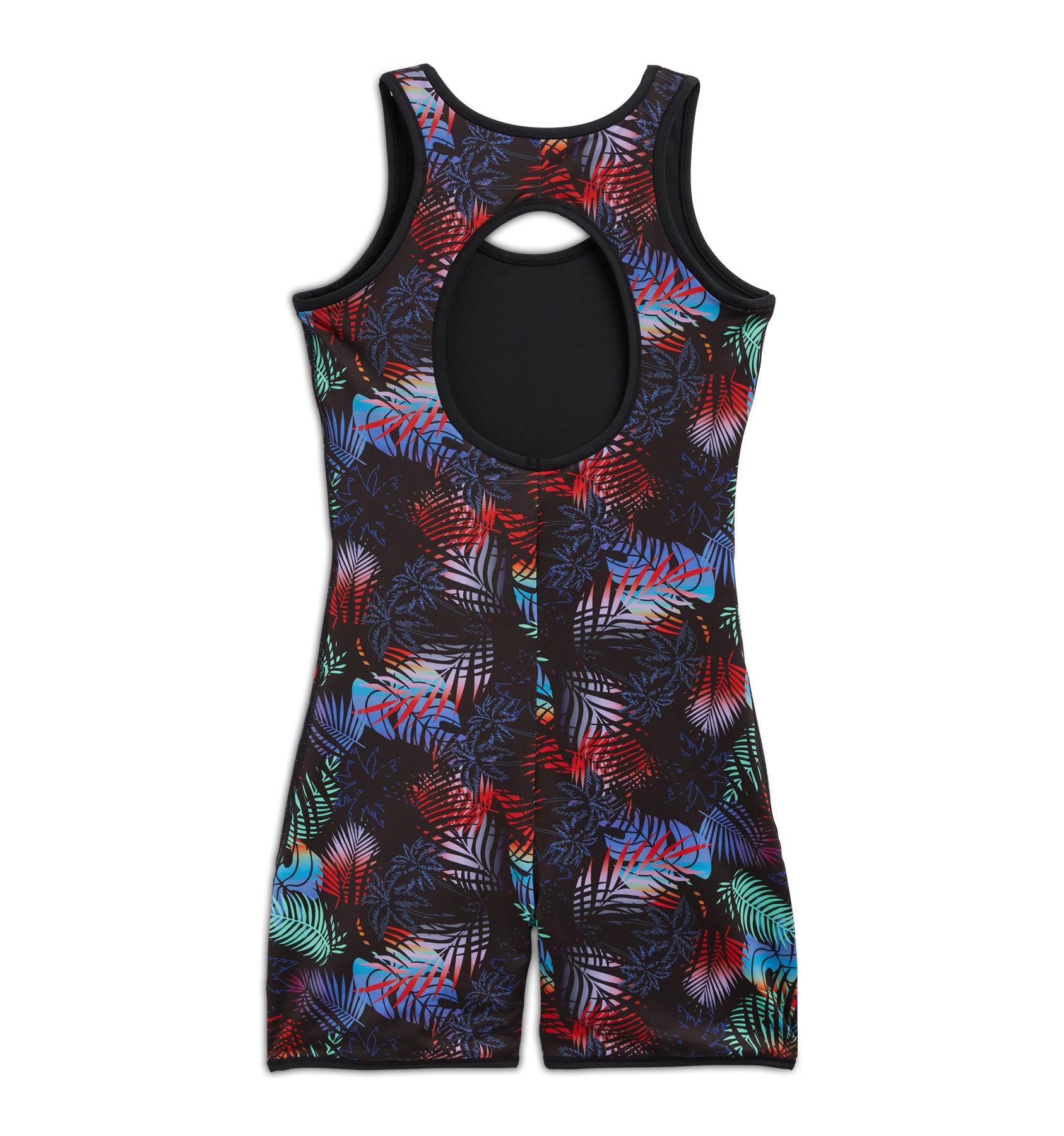 Swim 6" Reversible Sleeveless Unisuit - Palm Dreams