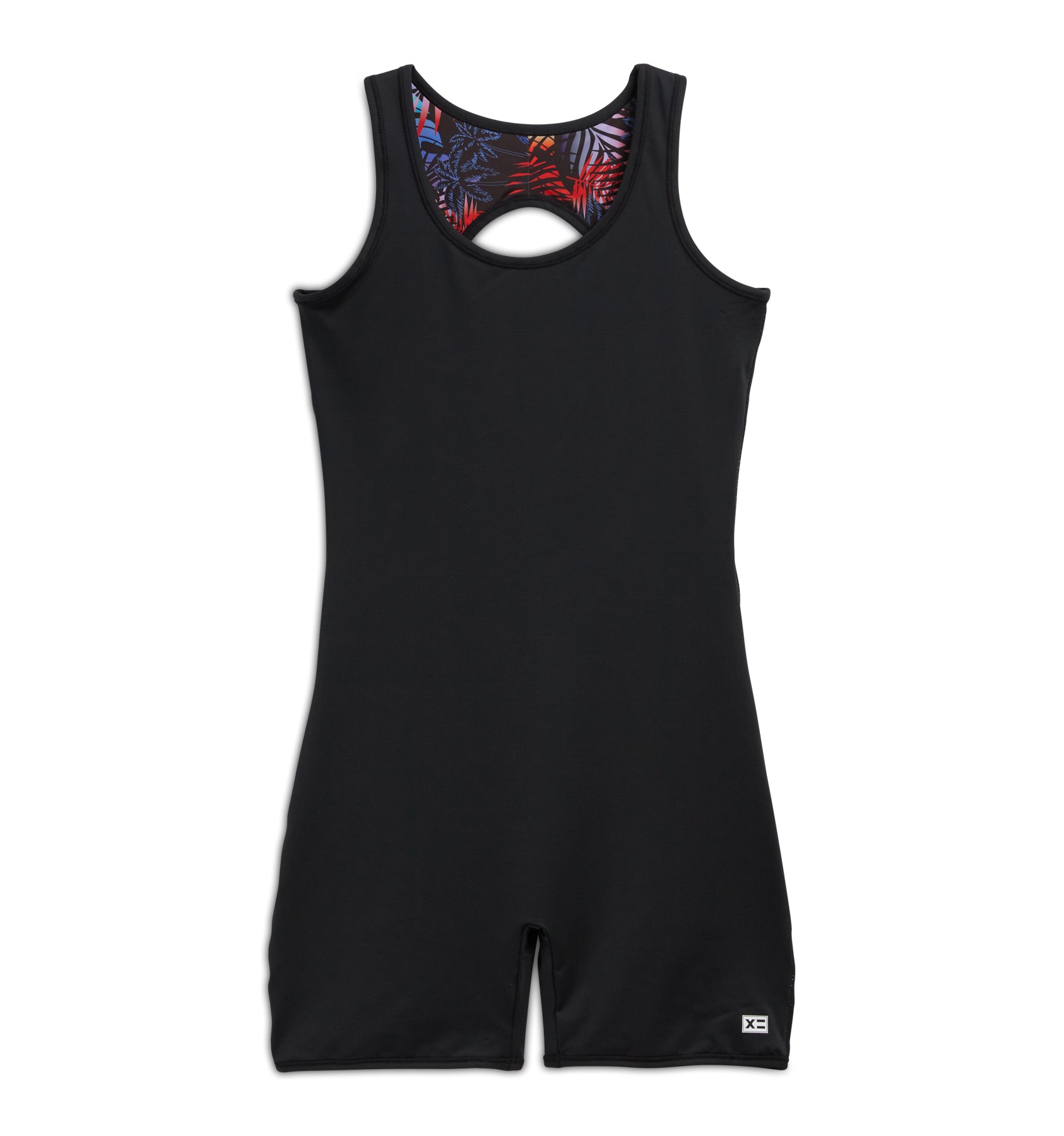 Swim 6" Reversible Sleeveless Unisuit - Palm Dreams