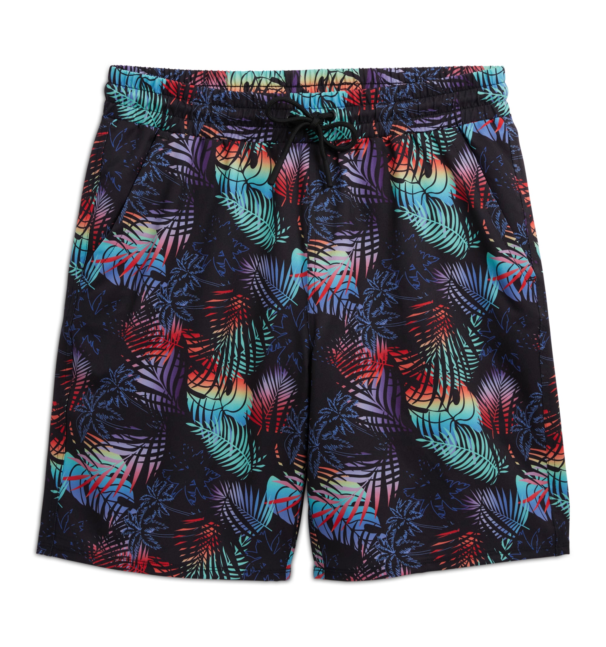 Swim 9" Lined Board Shorts Heavy Weight - Palm Dreams