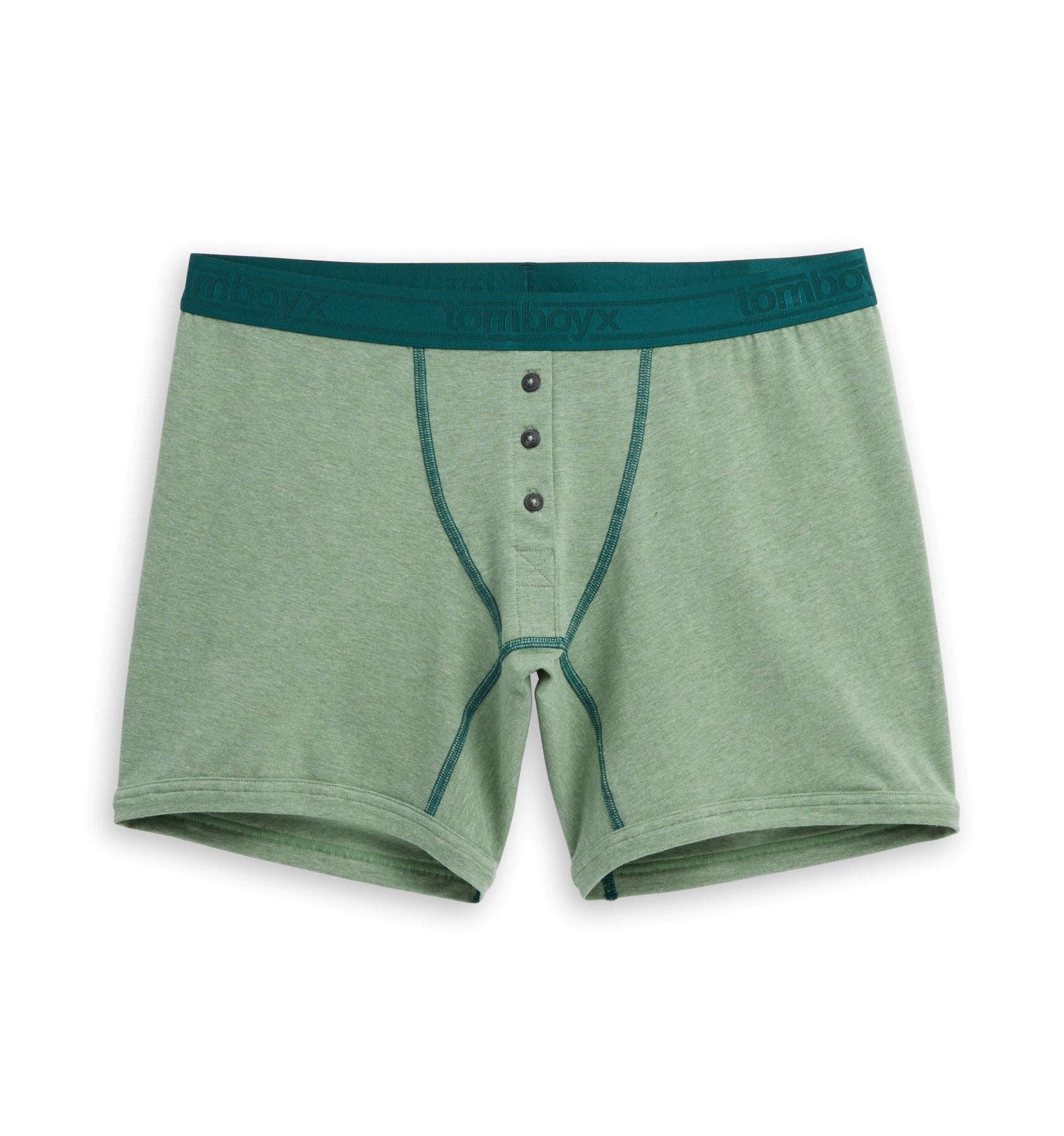 6" Fly Boxer Briefs - Pine Heather