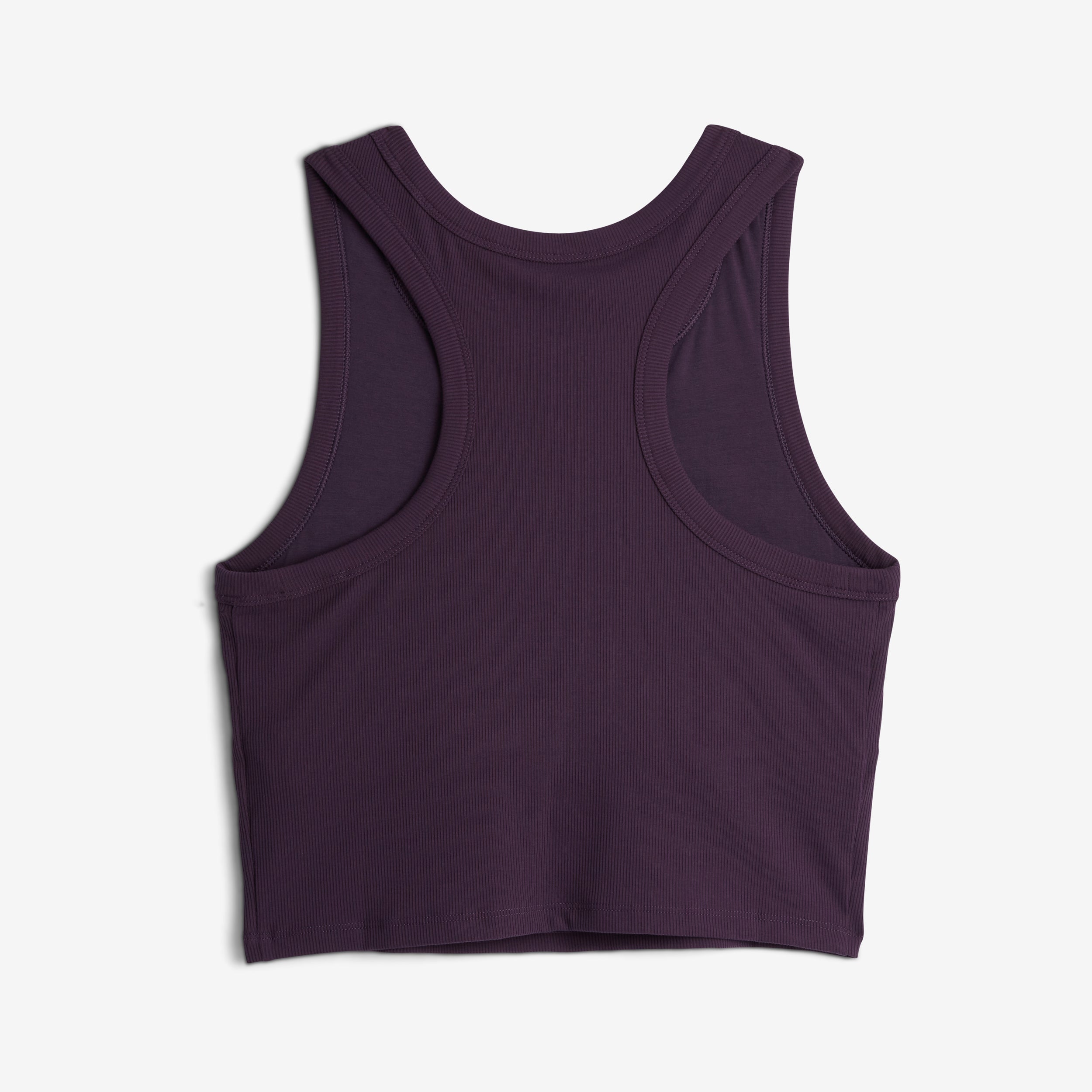 Bamboo Rib Bra Top - Plum