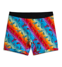 4.5" Trunks 3-Pack - Pride Rainbow Dragon