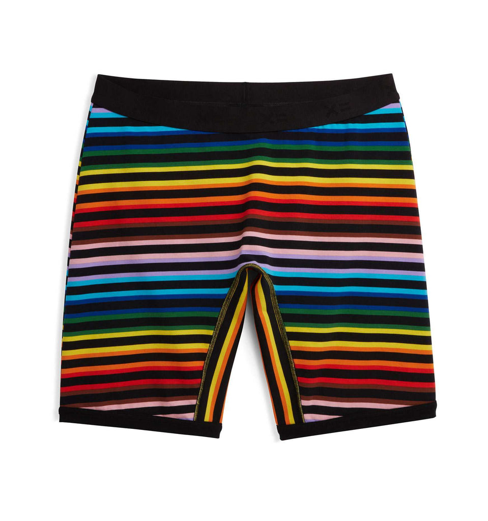 9" Boxer Briefs Progress Pride Stripes