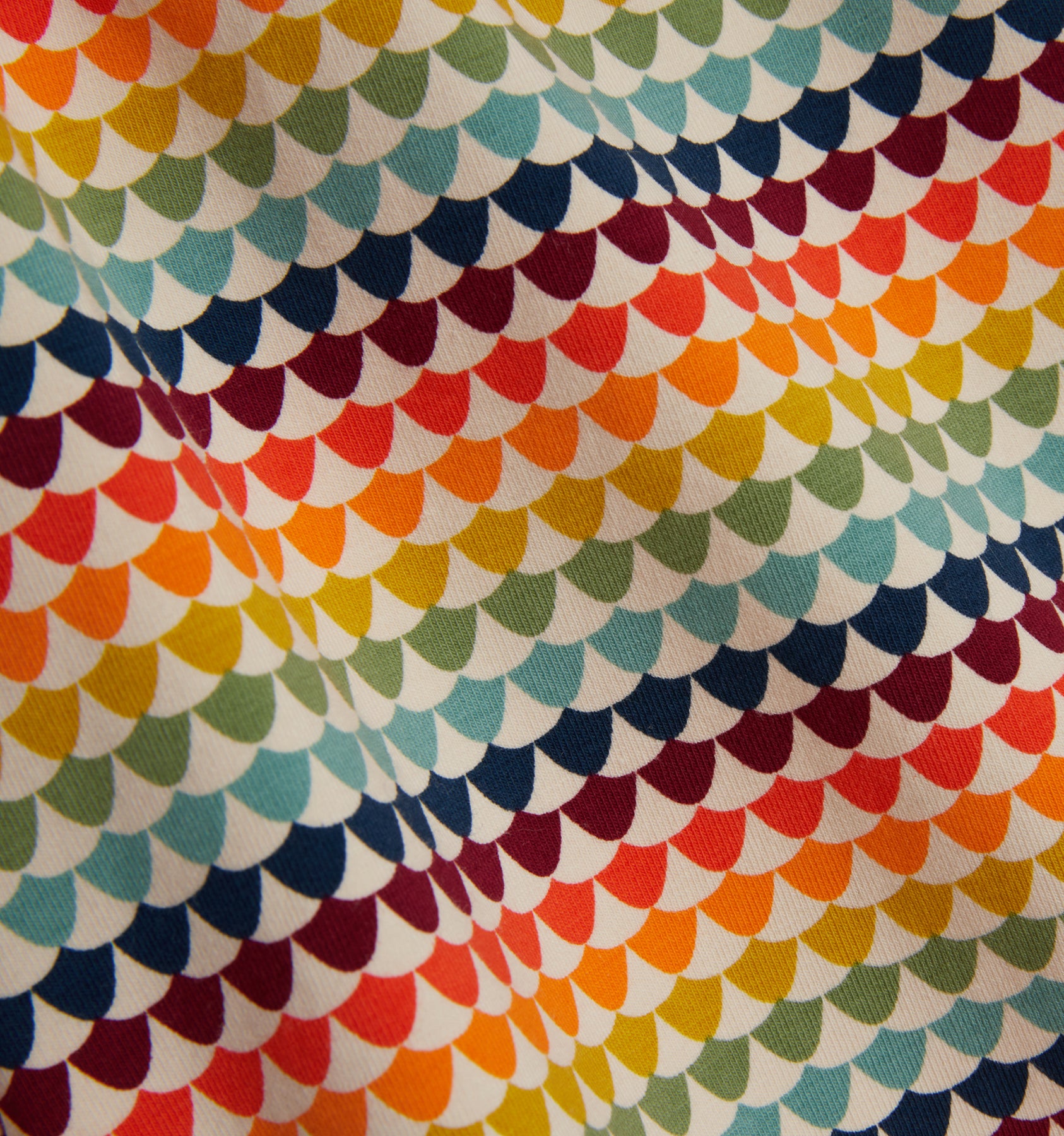 Cotton Boxer Short - Rainbow Knit