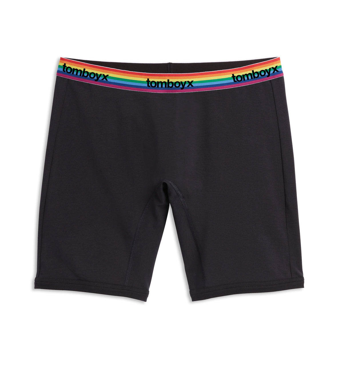 9" Boxer Briefs Rainbow Logo