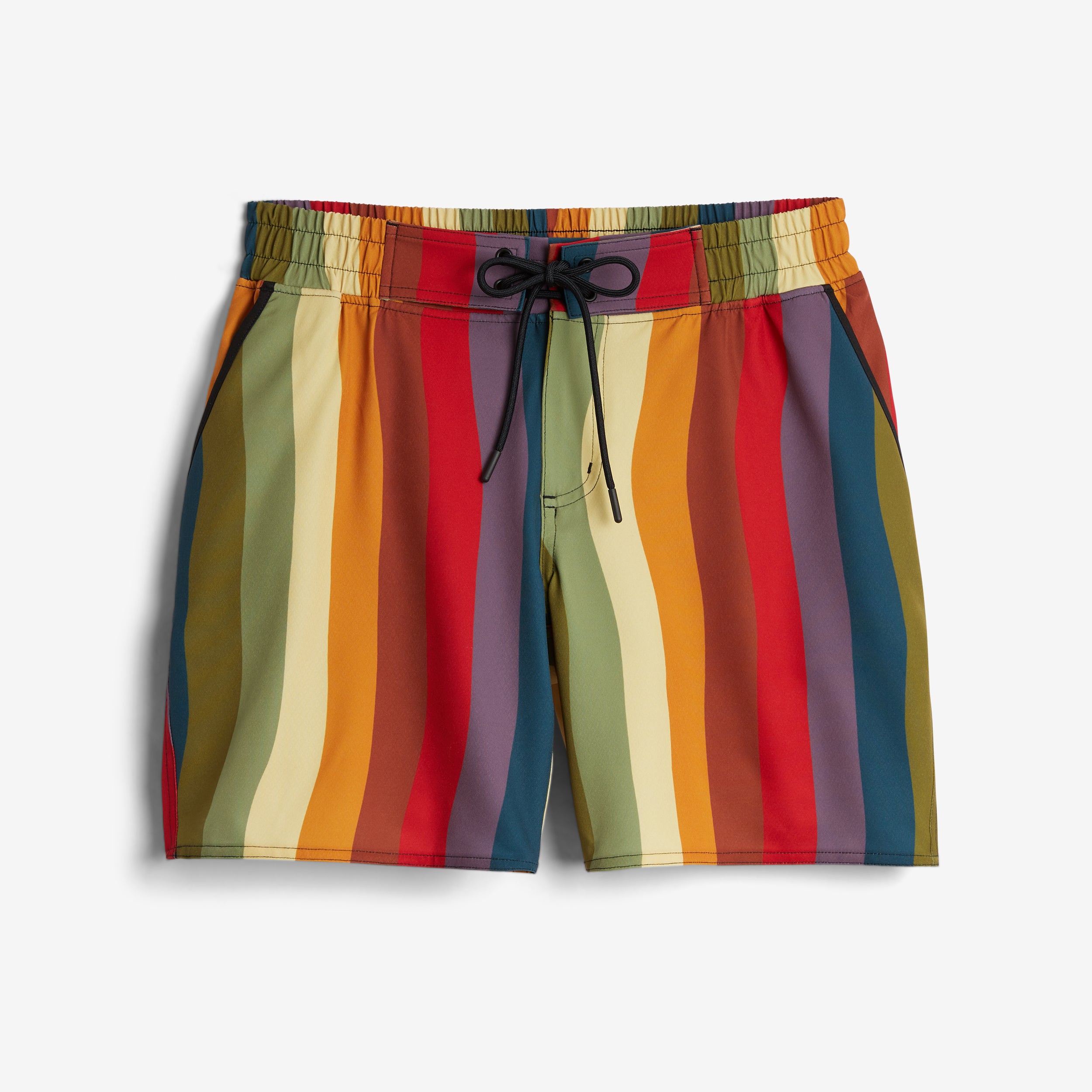 Swim  7" Heritage Board Shorts Light Weight - Rainbow Wave