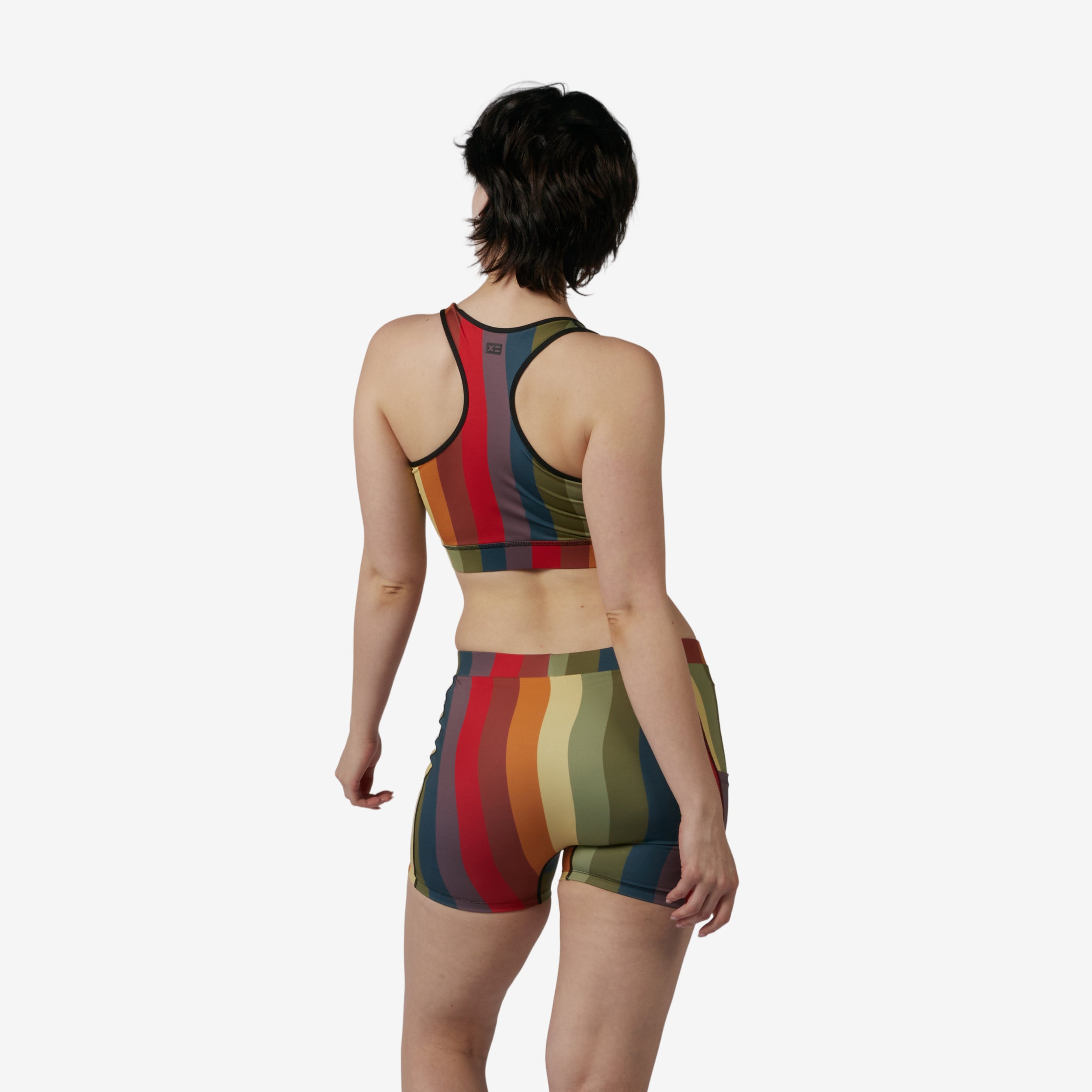 Swim 4.5" Shorts - Rainbow Wave