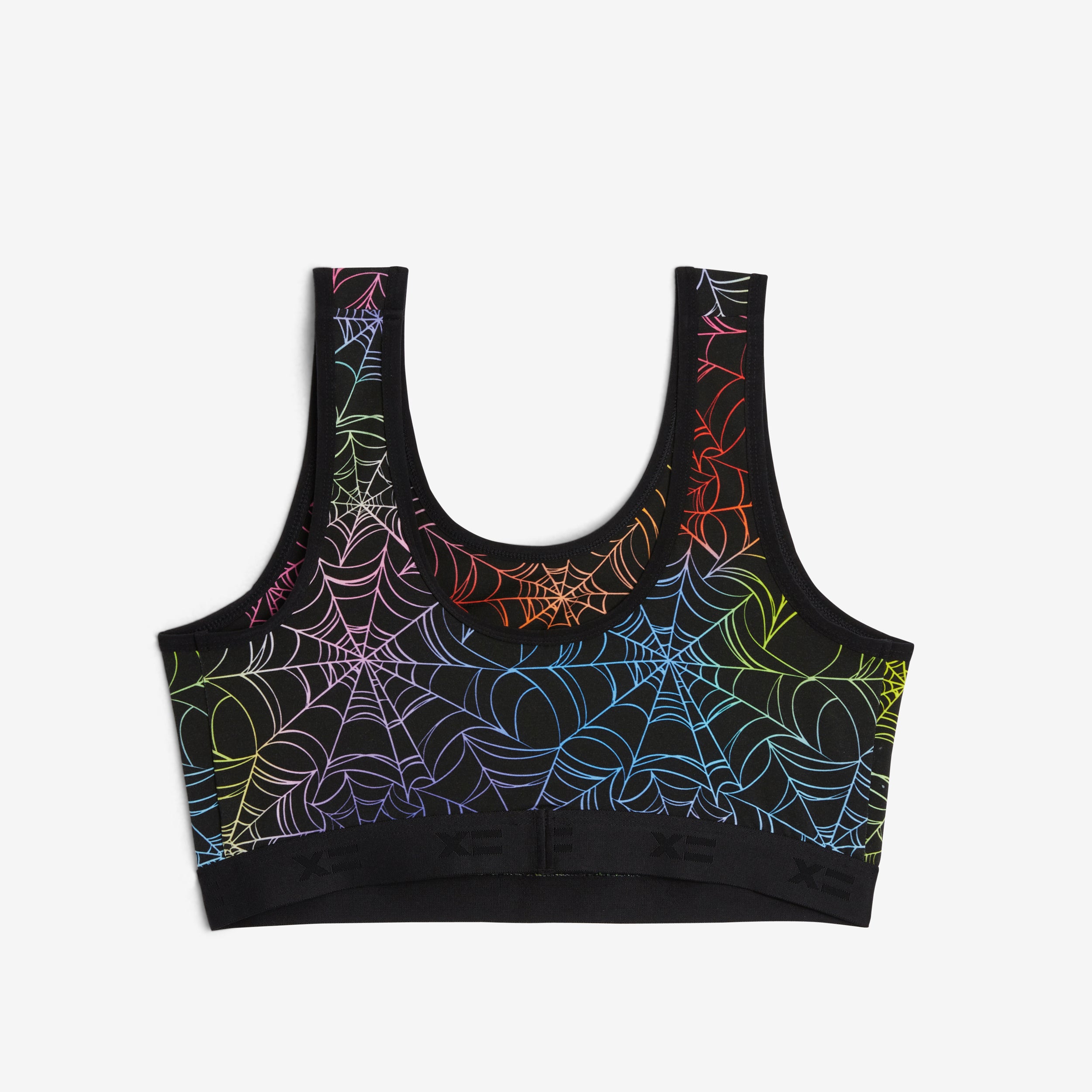Essentials Soft Bra - Rainbow Web