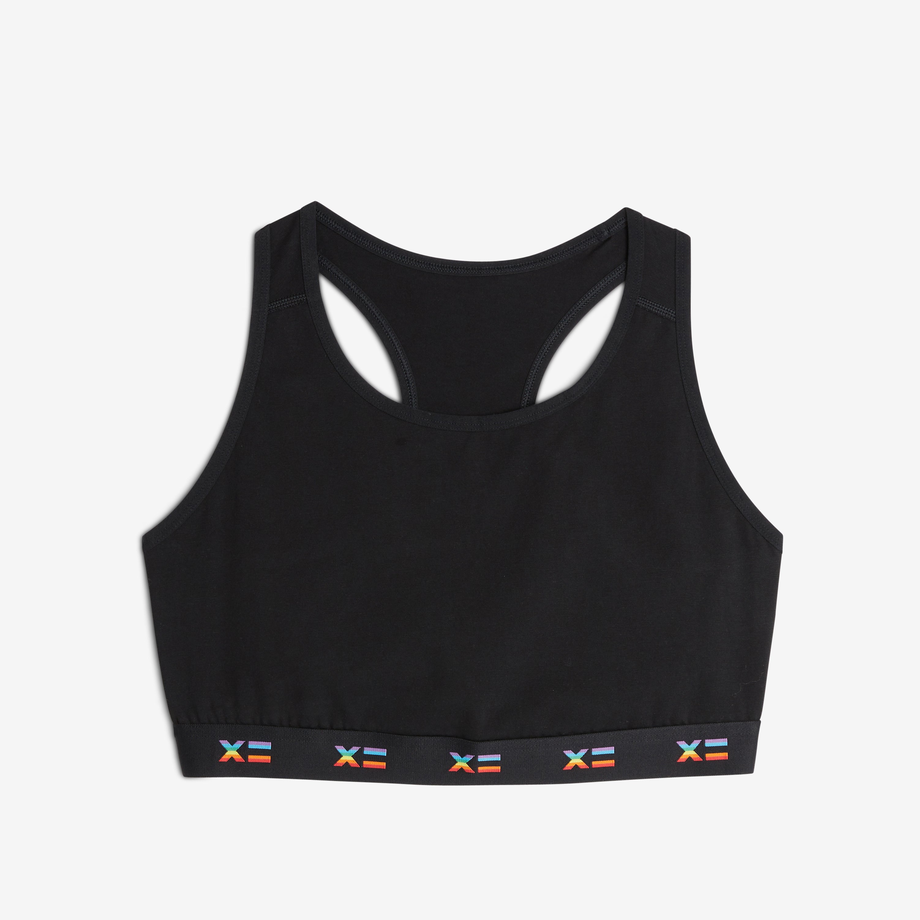 Racerback Soft Bra - Rainbow X=
