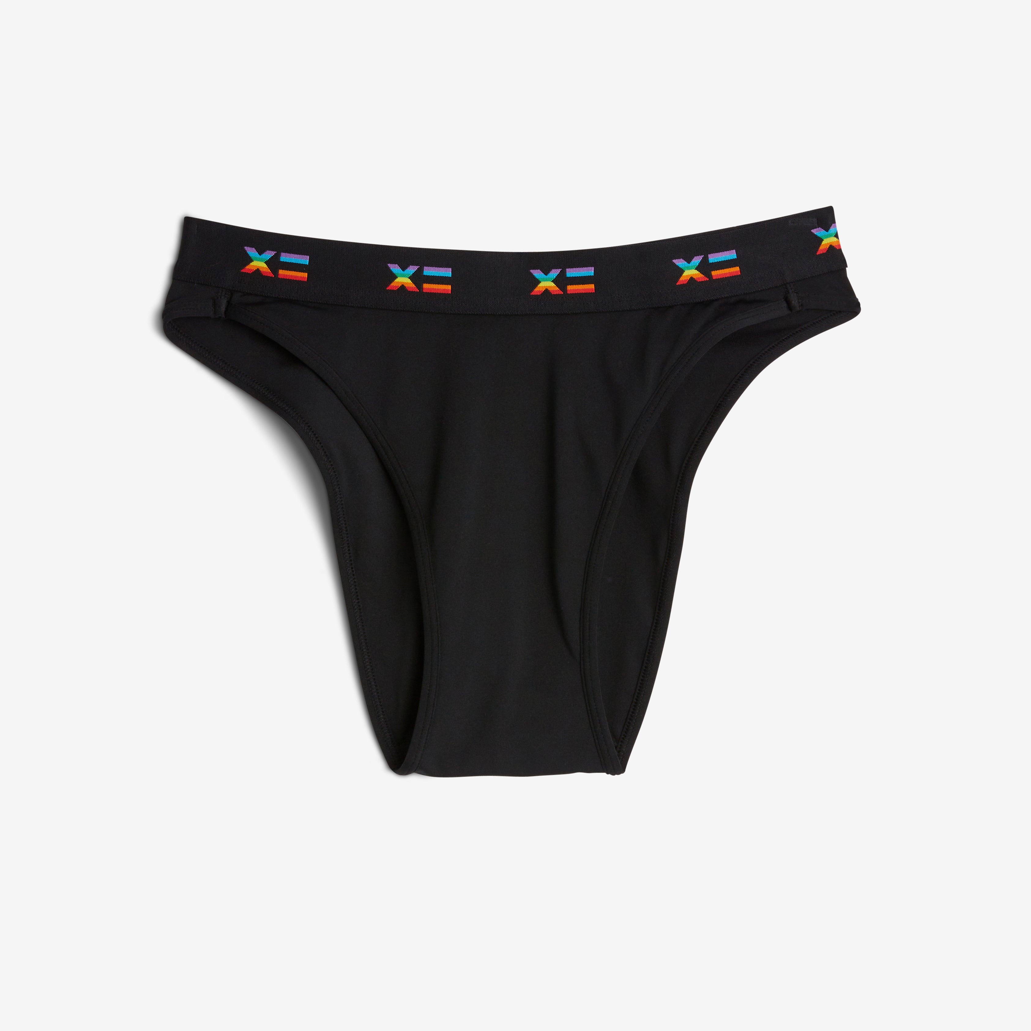SmoothTuck Tucking Hi Leg Bikini - Rainbow X=