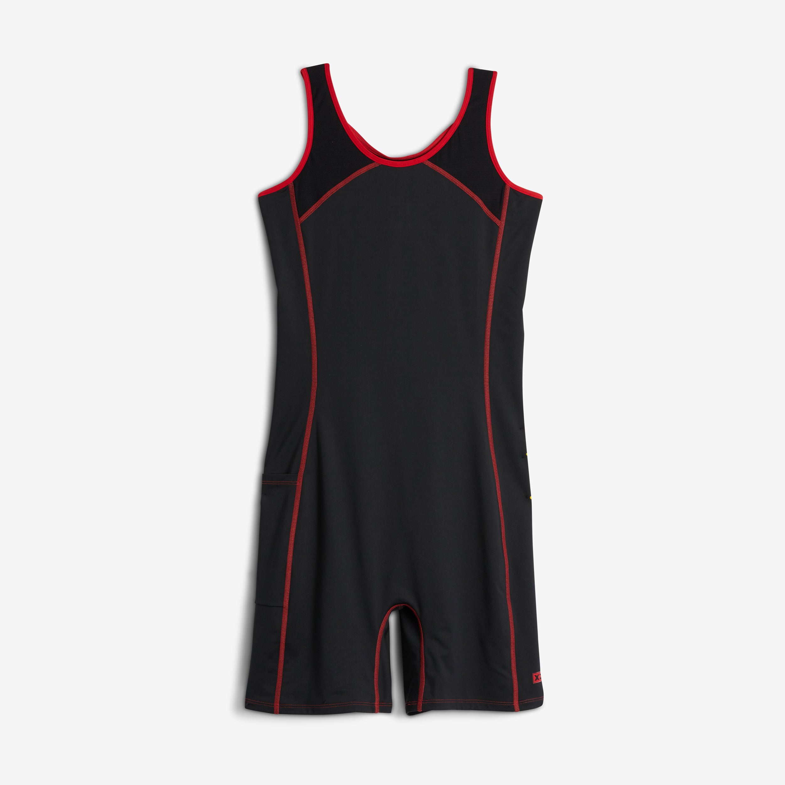 Swim 6" Racerback Unisuit - Red Edge