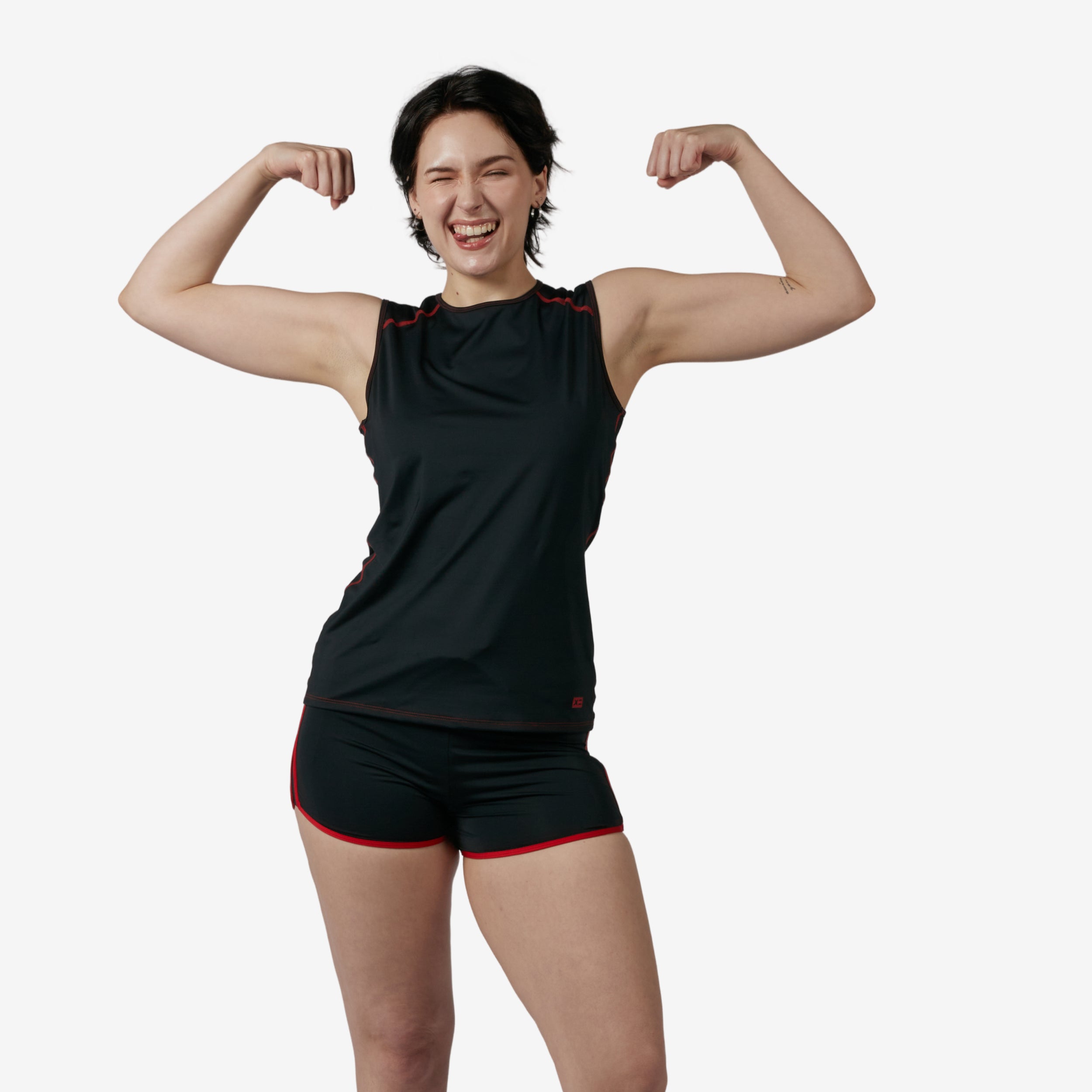 Swim Tank - Red Edge