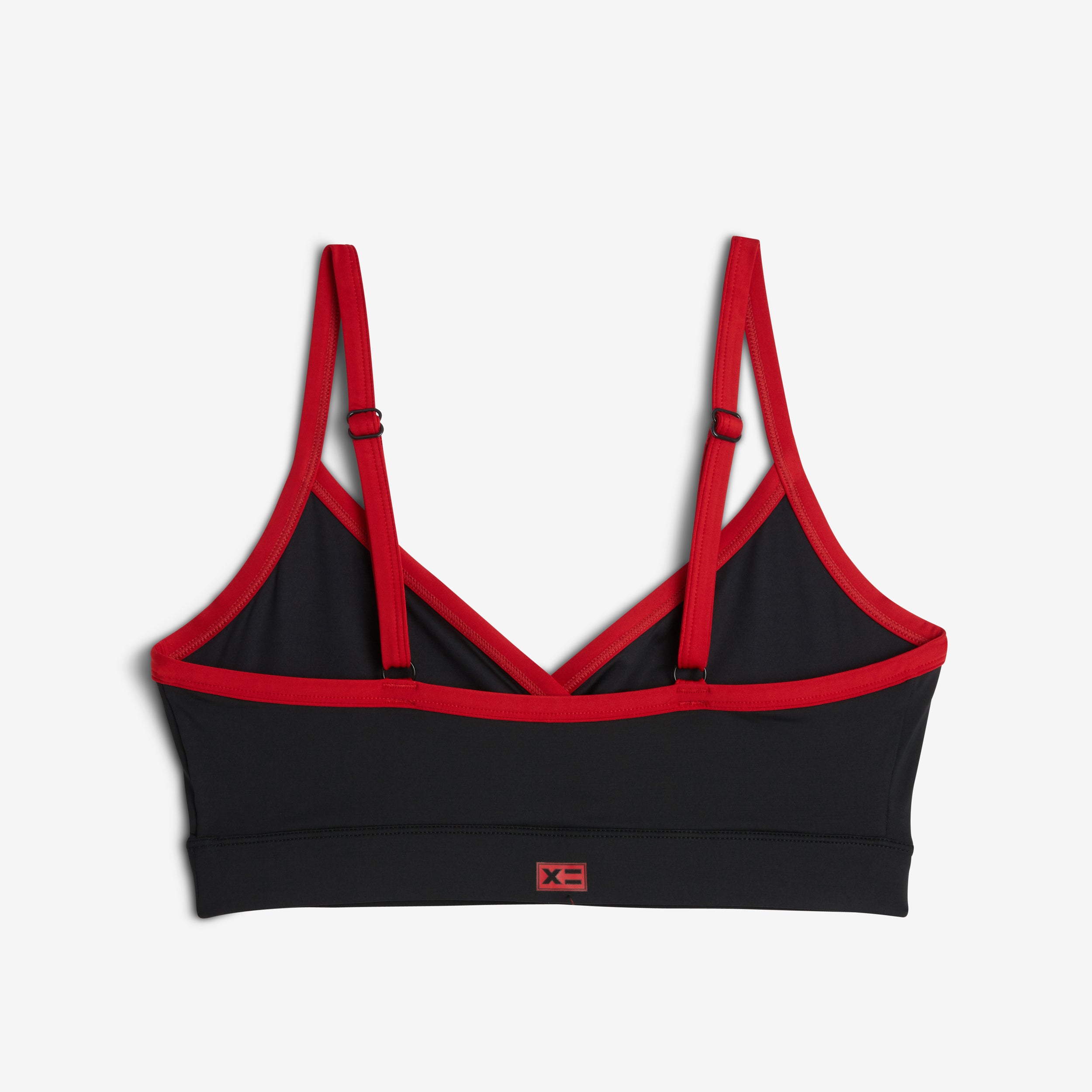 Swim Wrap Top - Red Edge