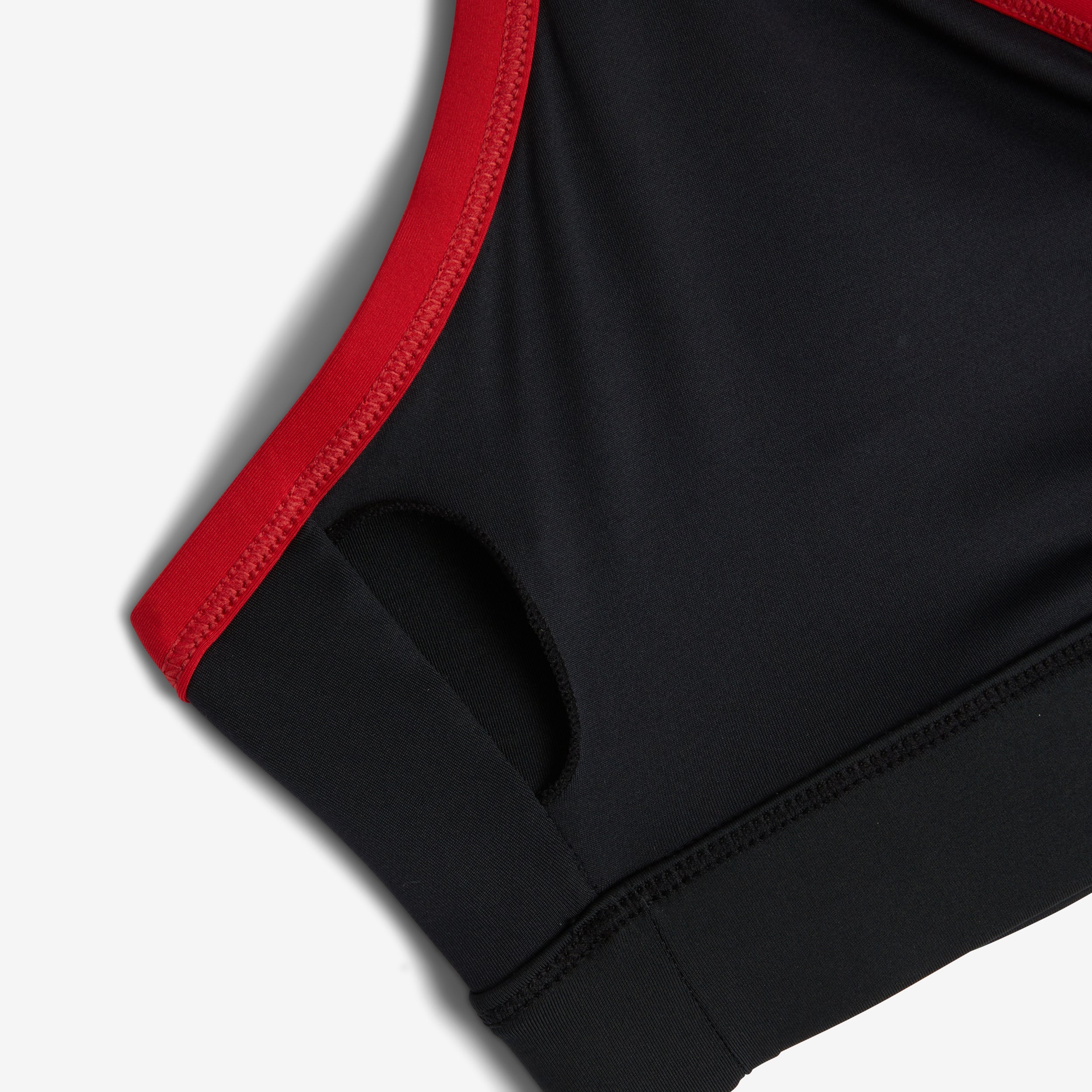 Swim Wrap Top - Red Edge