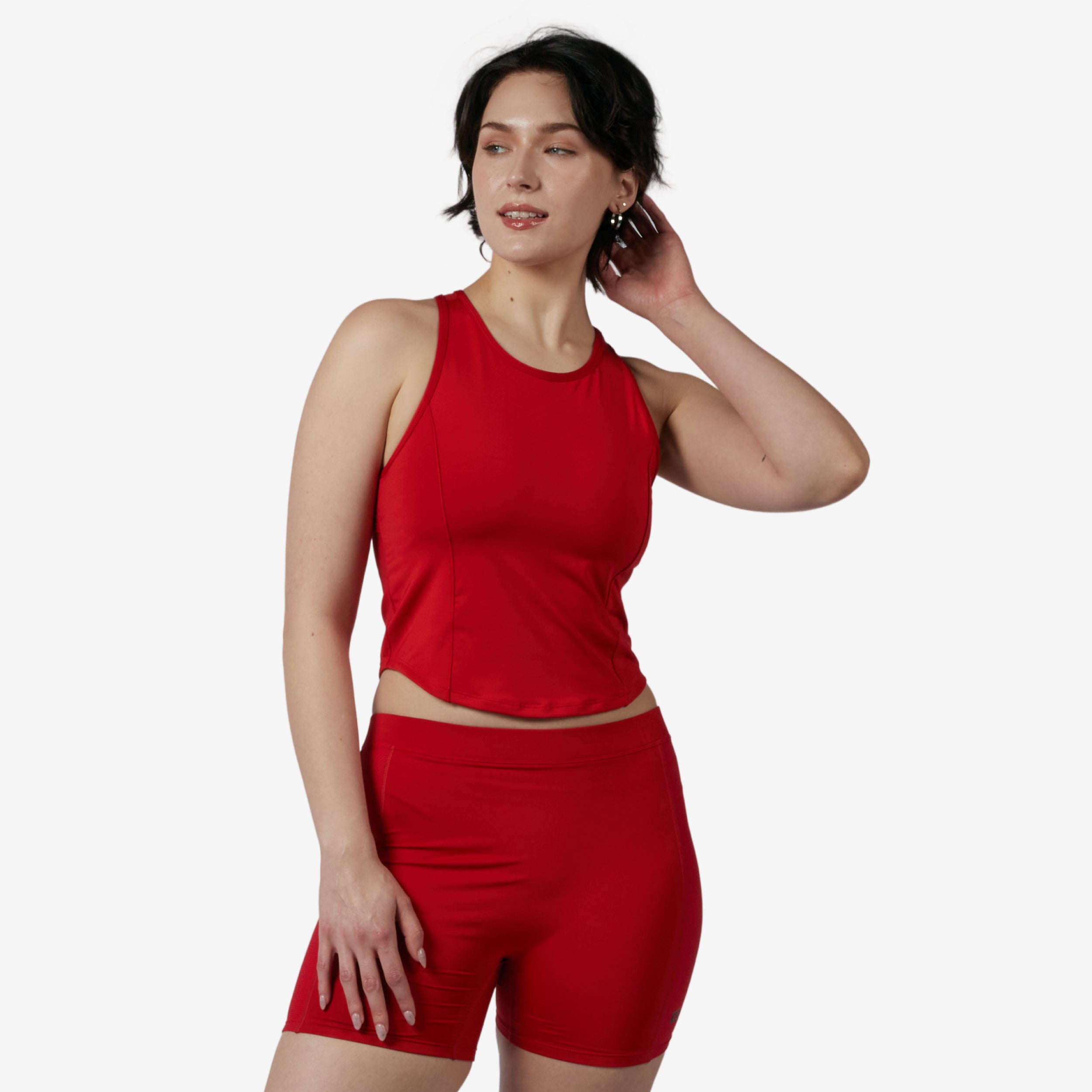 Model: Avery is 5'9" and wears a Medium