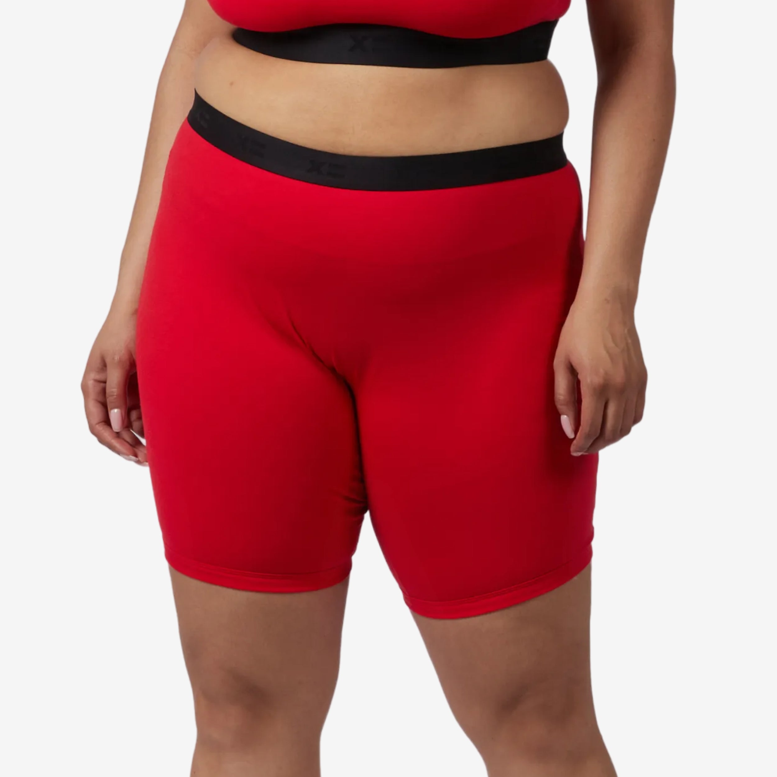 9" Boxer Briefs - Red Riot
