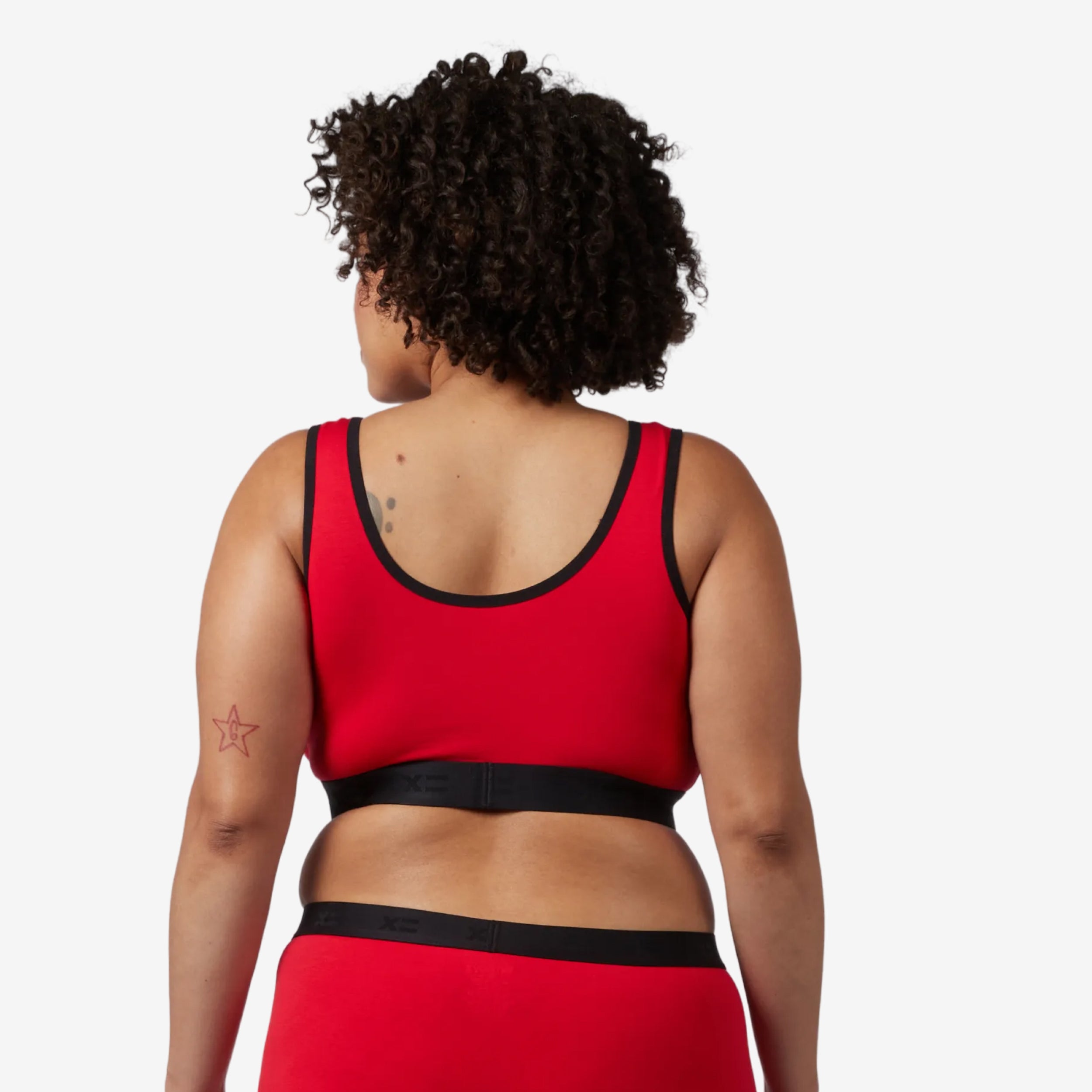 Essentials Soft Bra - Red Riot