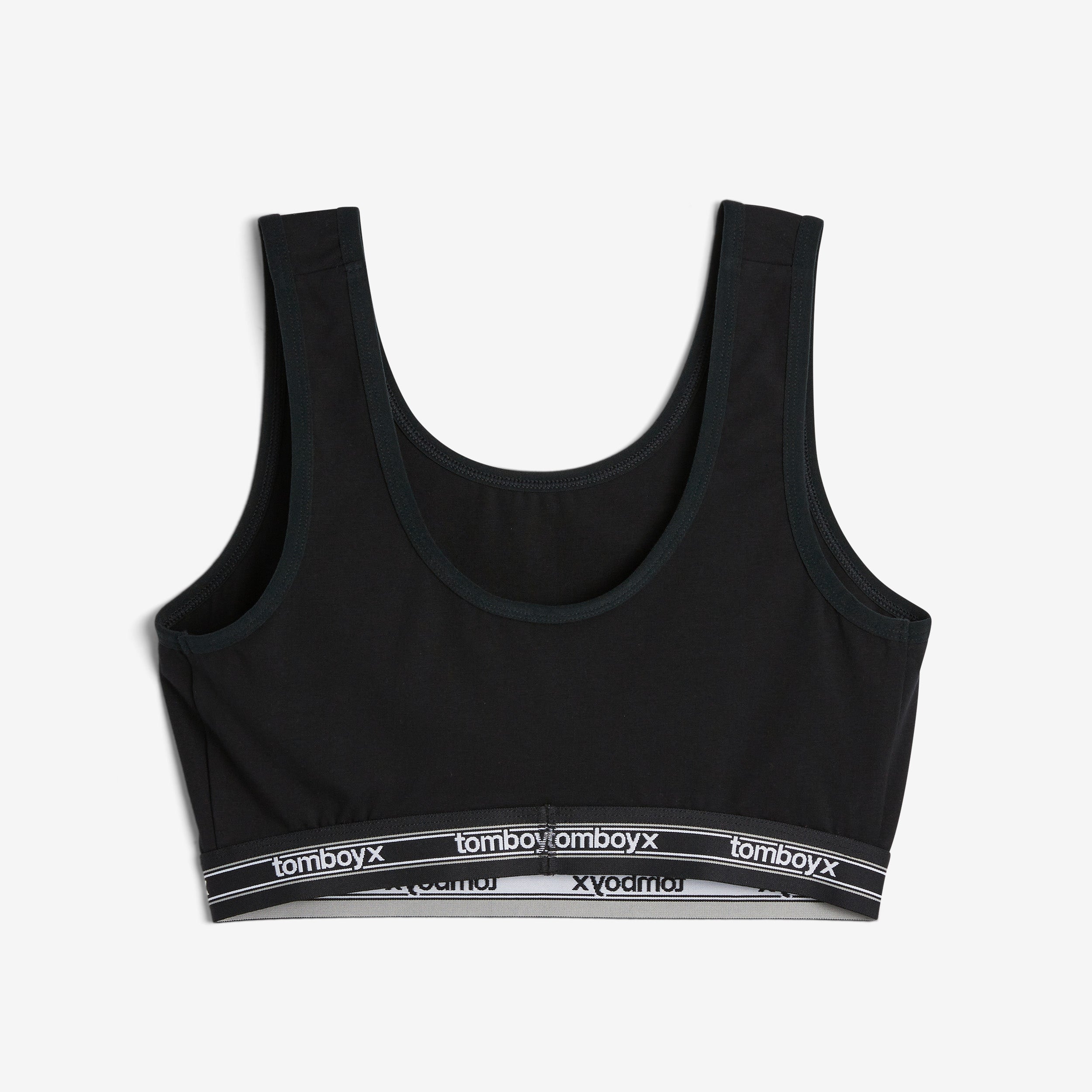 Essentials Soft Bra - Retro Black Logo