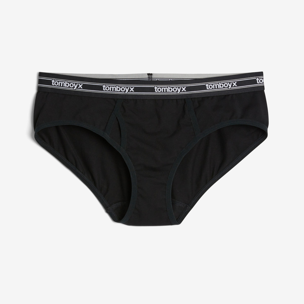 Iconic Briefs - Black Retro Logo