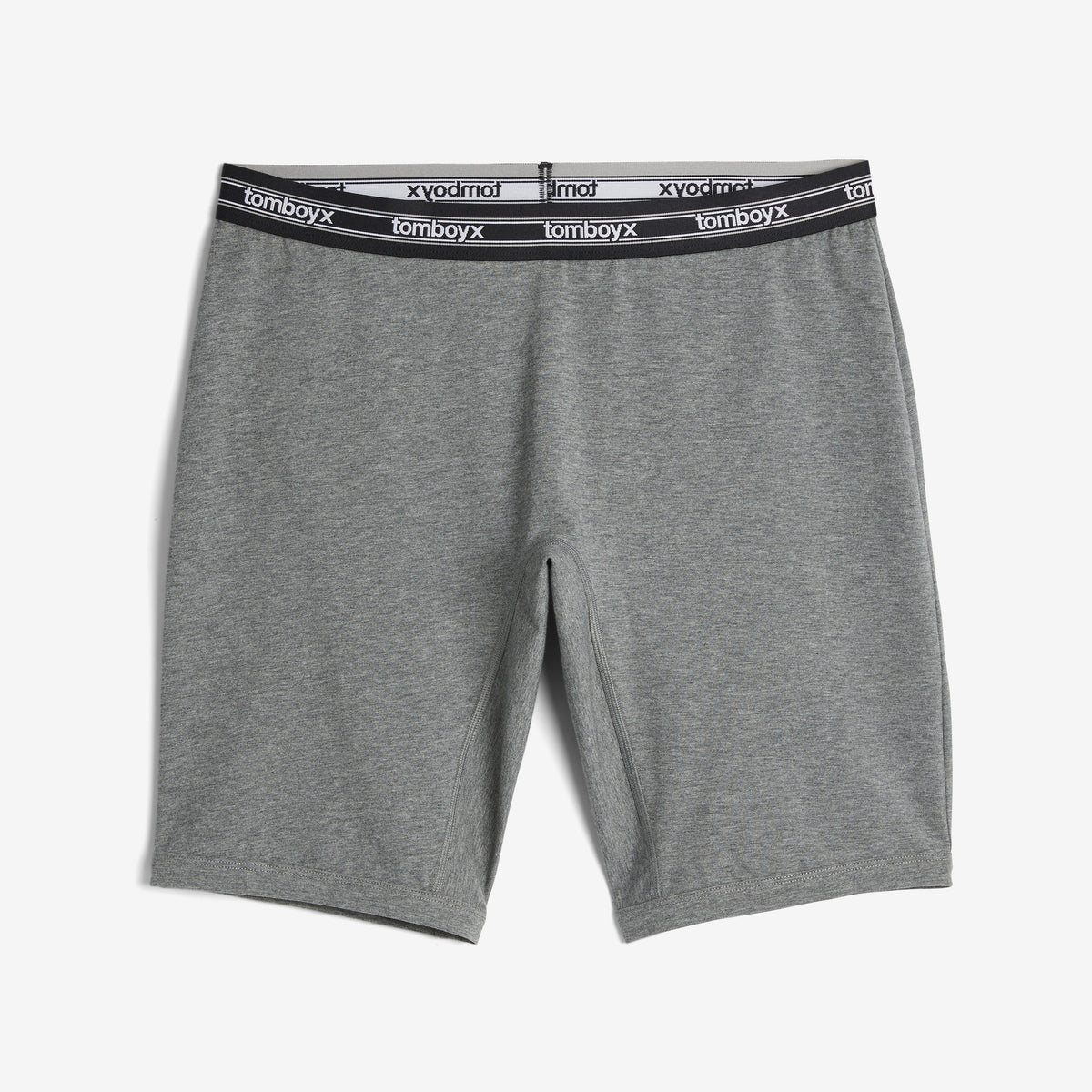 9" Boxer Briefs - Charcoal Retro Logo