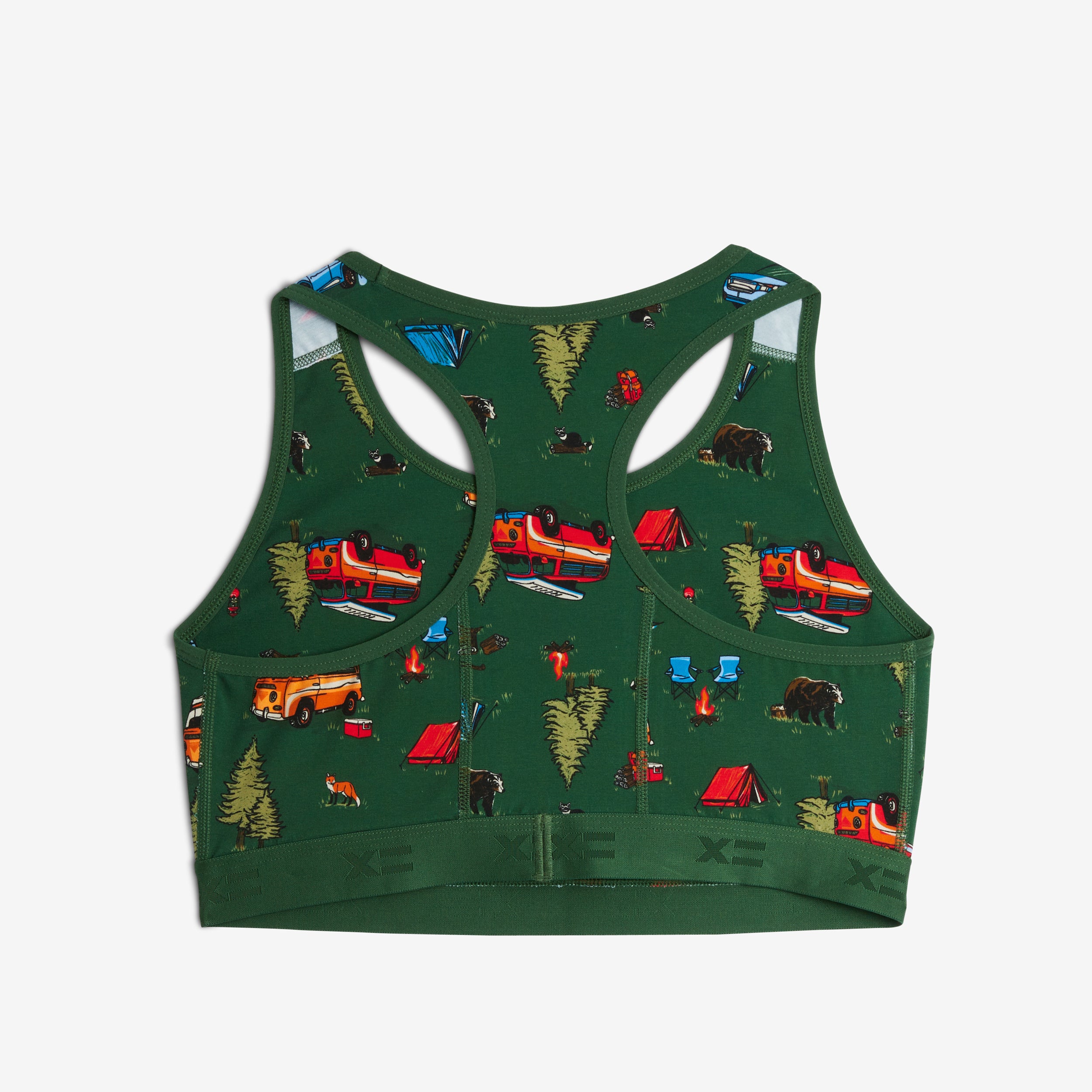 Racerback Soft Bra - Road Trip